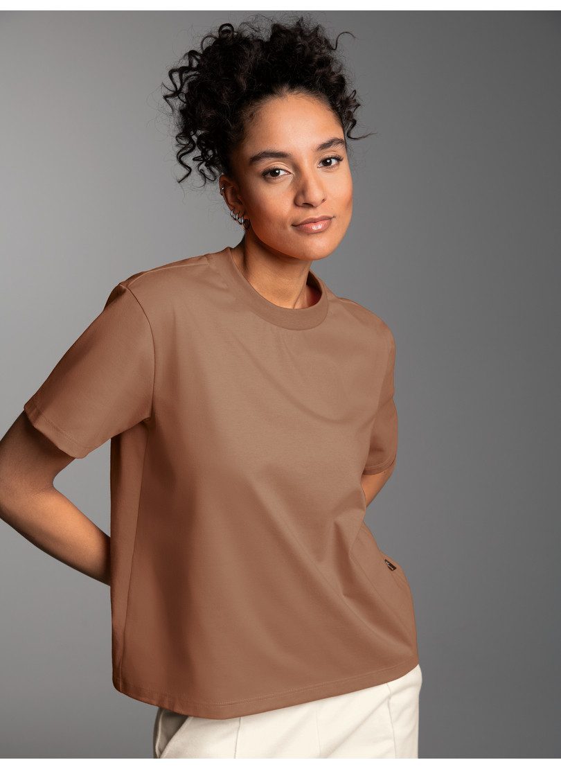 Trigema T-Shirt TRIGEMA Relaxed Fit T-Shirt (1-tlg)