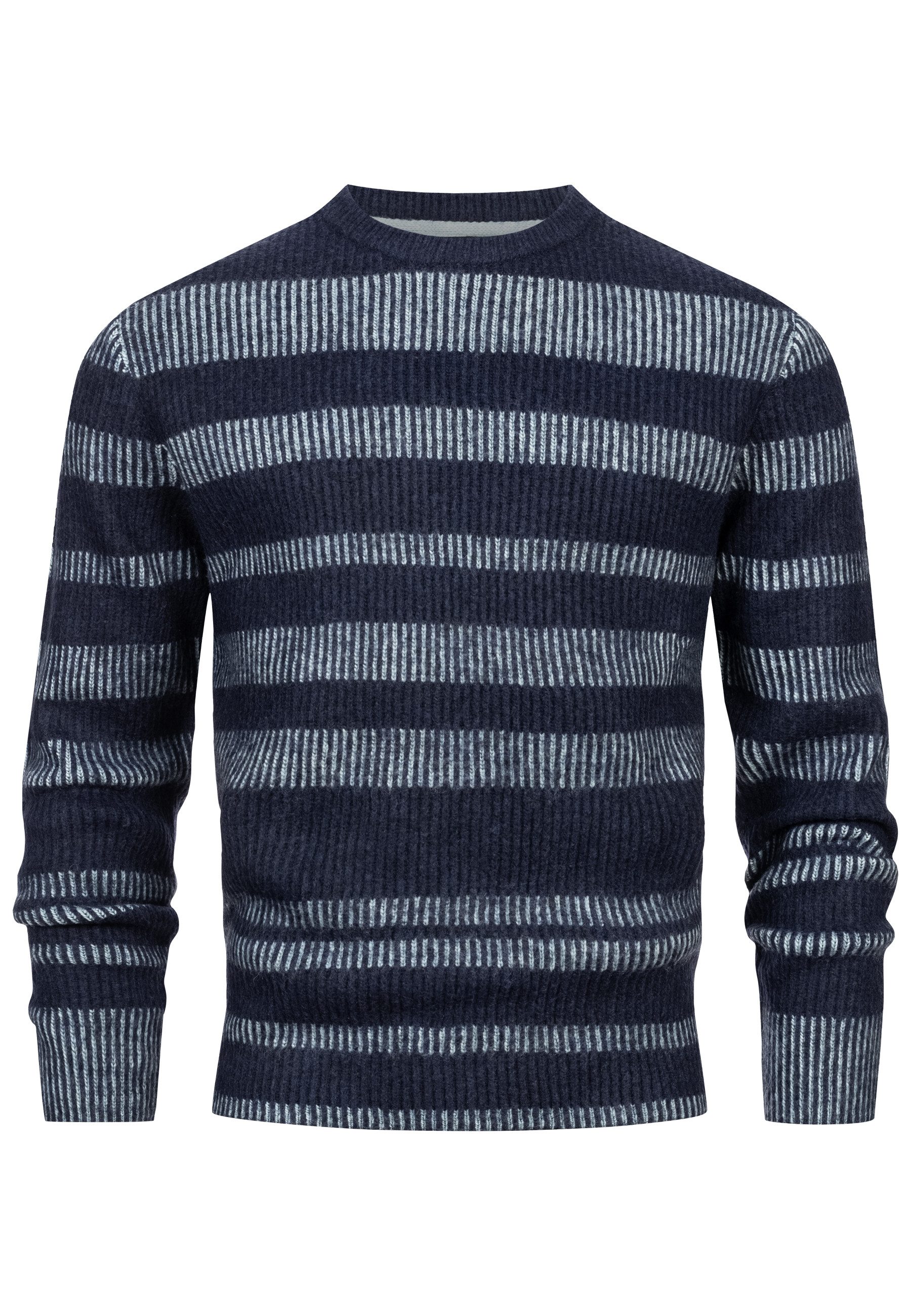 Indicode Strickpullover INKalle Weicher Herrenpullover mit günstig online kaufen