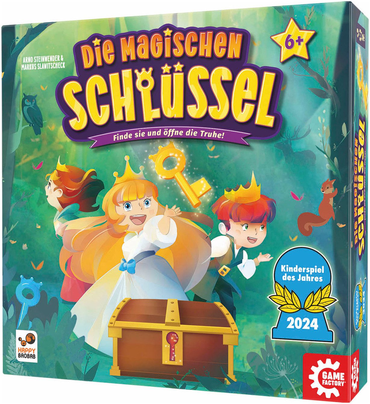 Game Factory Spiel Die Magischen Schlüssel, Kinderspiel