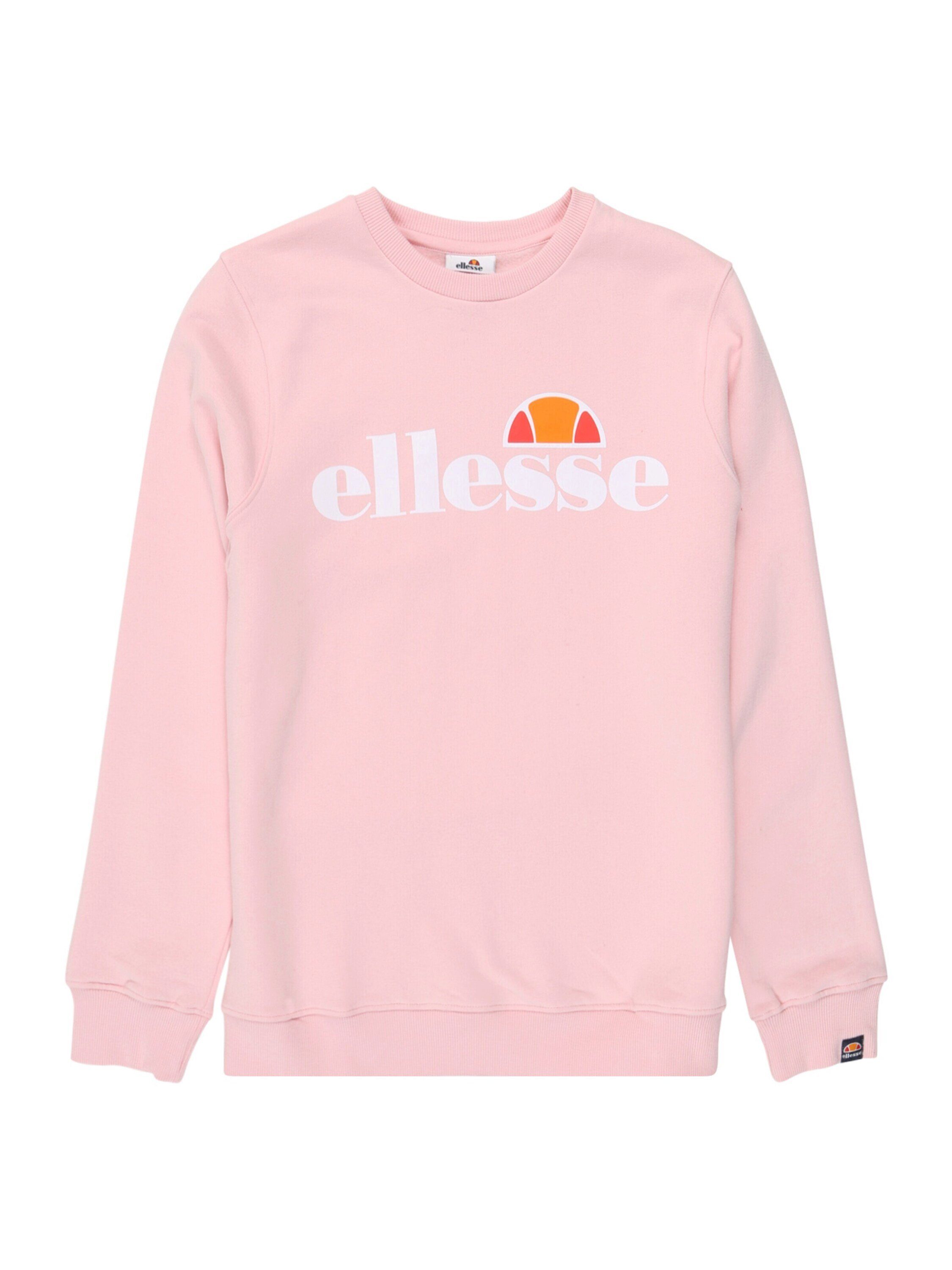 Ellesse Sweatshirt Mädchen Sweatshirt SIOBHEN - Sweater Junior, Gerippte  Bündchen an Ärmeln und Saum