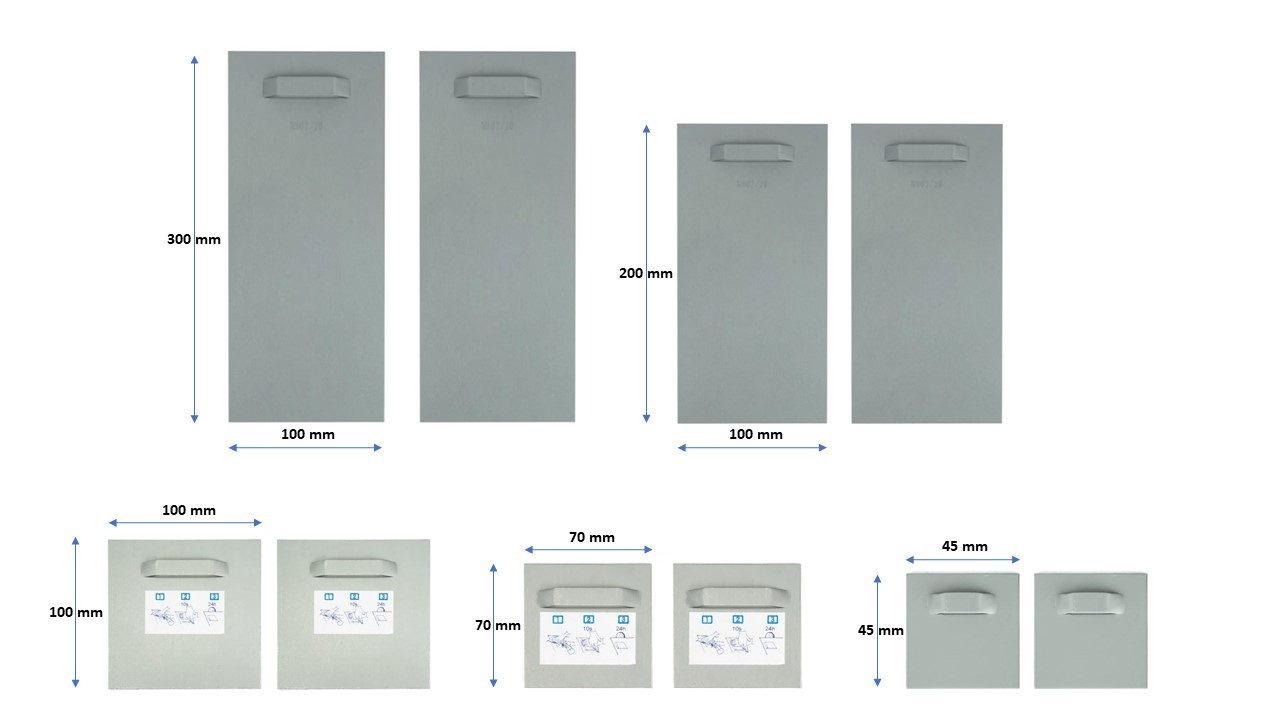 Wandbreite Wandhaken Selbstklebendes Befestigungsset Bilderhalter Spiegelhalter Haftbleche