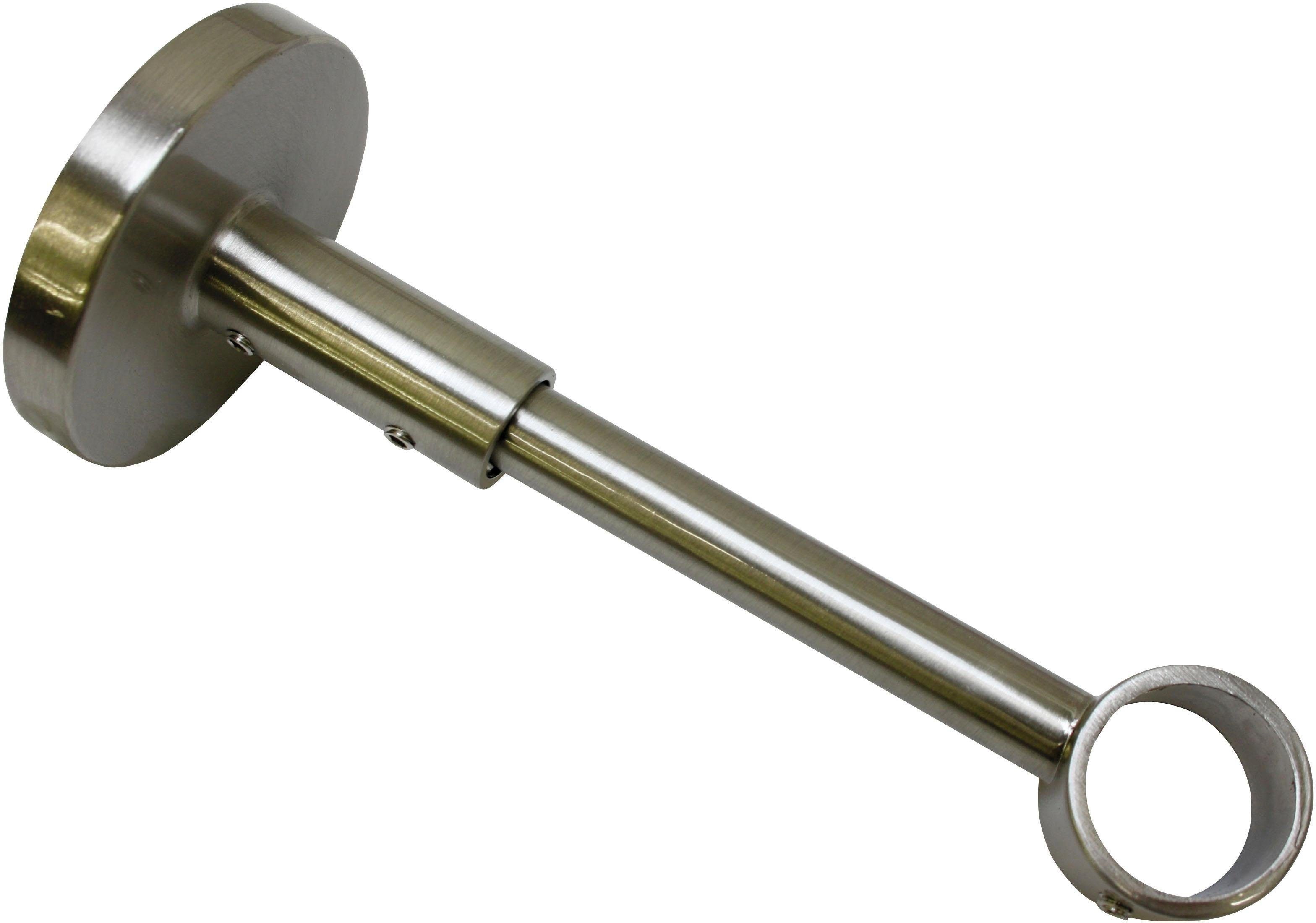 GARDINIA Träger Wandträger geschlossen für Gardinenstange, (1-St), Serie Einzelprogramm Chicago Ø 20 mm