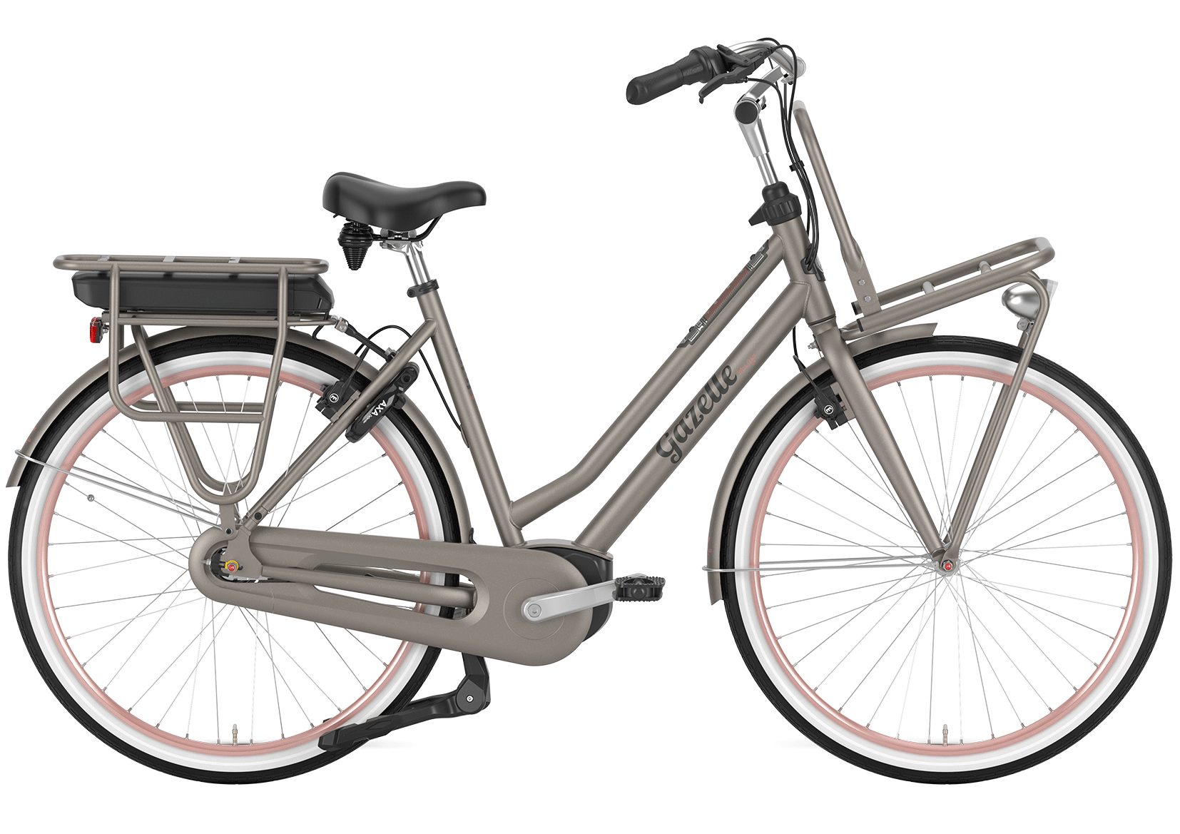 Gazelle E-Bike Gazelle Miss Grace C7+ RT 500 Wh Damen grün 2026, 7 Gang Shimano Nexus 7, Nabenschaltung, Bosch Active Line Plus smart System, 500 Wh