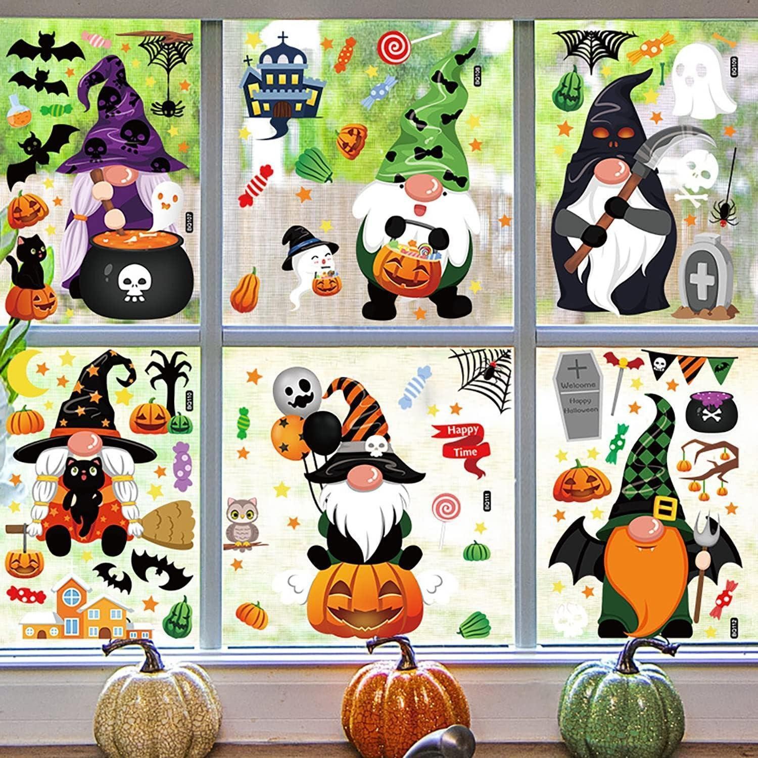 LuxusKollektion Fensterdekoration Halloween Dekoration Fenster Aufkleber Sticker 6