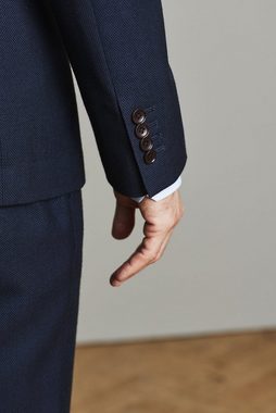 Next Baukastensakko Signature Anzugjacke 100 % Wolle Mini-Rautenmuster (1-tlg)