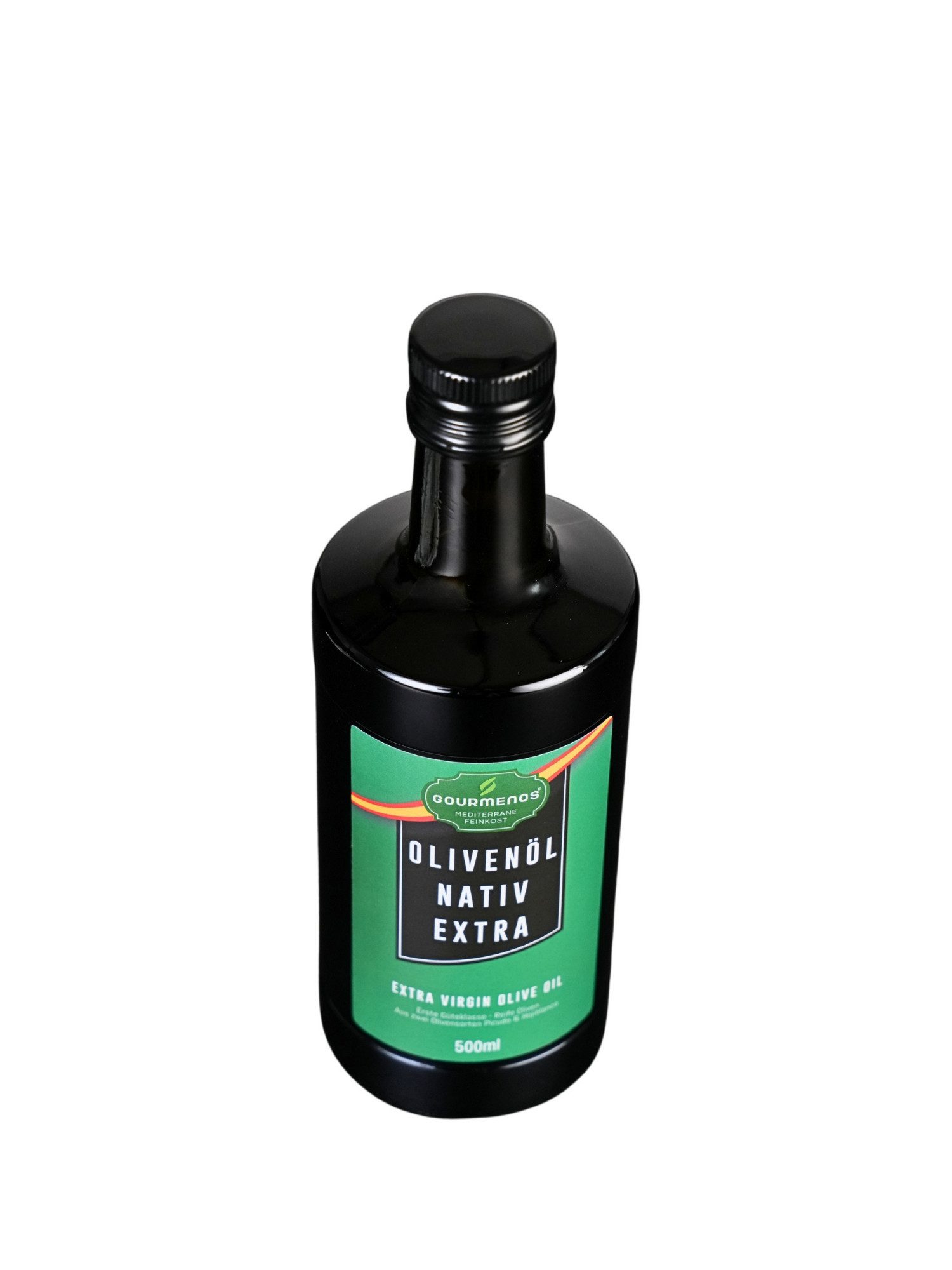 Gourmenos Speiseöl Gourmenos Olivenöl Erste Güteklasse, Kaltgepresst, 0,1% Säuregehalt, 1 x 5 l, 1 St., Kaltgepresst, 0,1% Säuregehalt, Hoher Polyphenolgehalt
