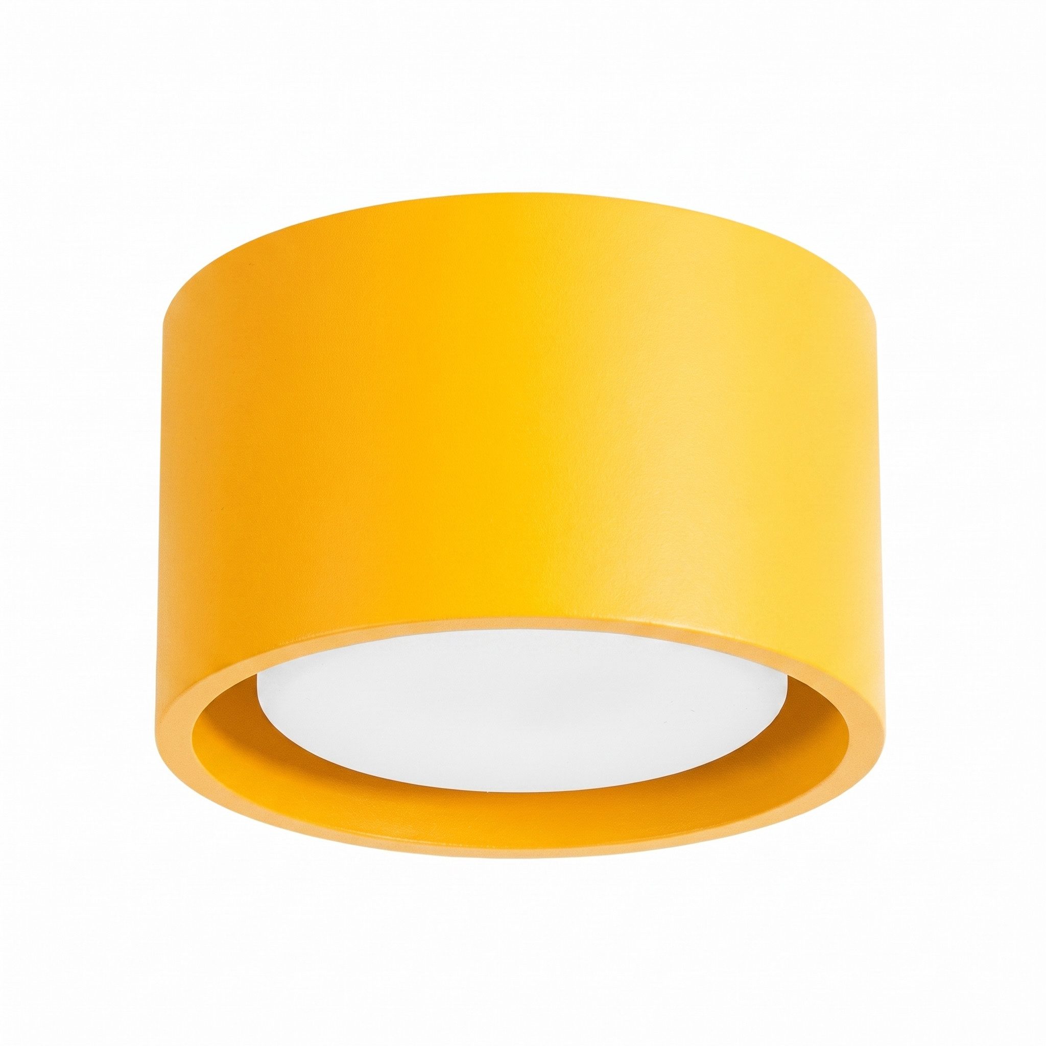 SOLLUX lighting Deckenleuchte Plafond MODO 1 gelb Gx53, Nicht enthalten