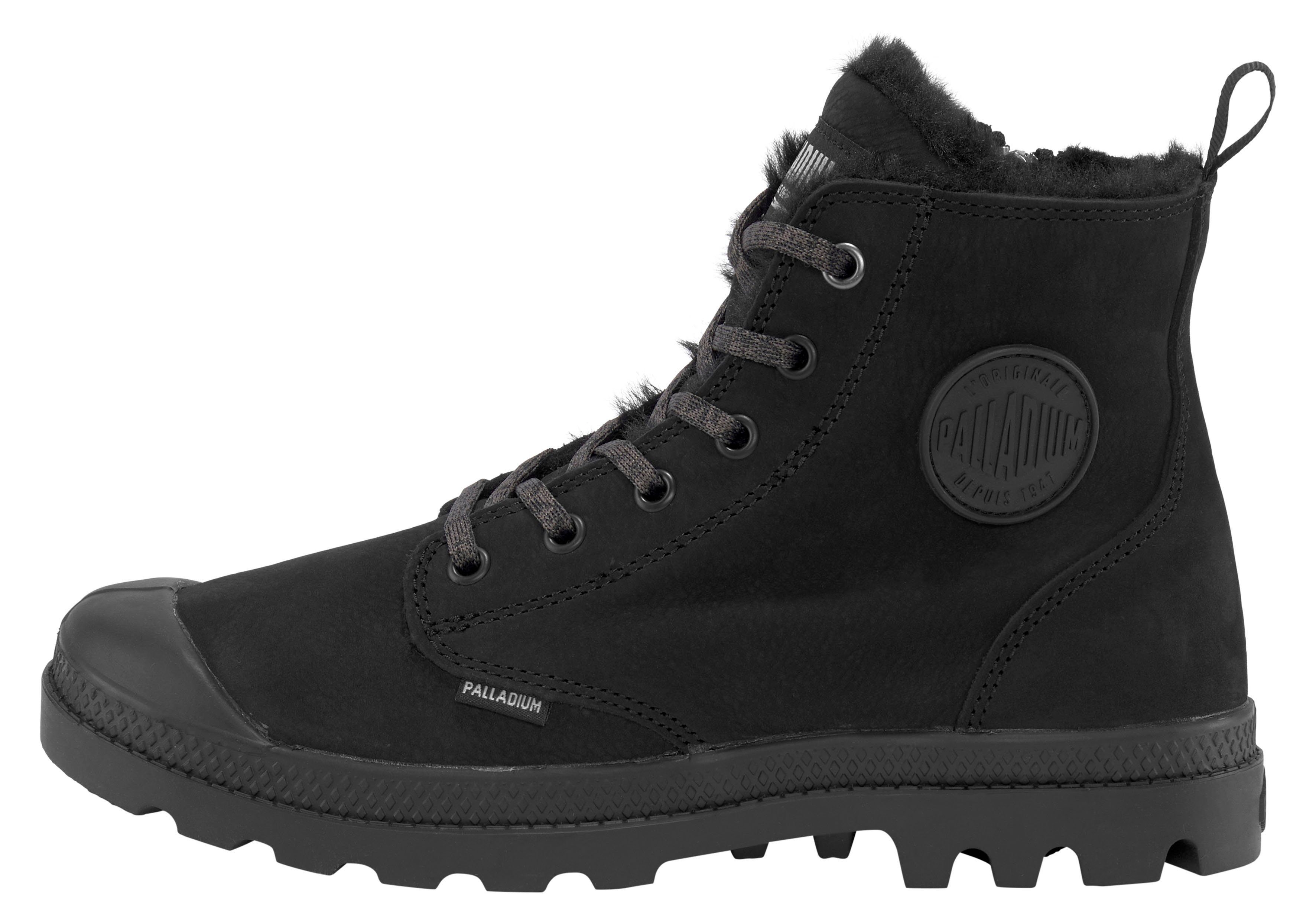 Palladium PAMPA HI ZIP WL W Winterboots Winterschuhe, Schnürboots, Winterstiefel, Snowboots, gefüttert