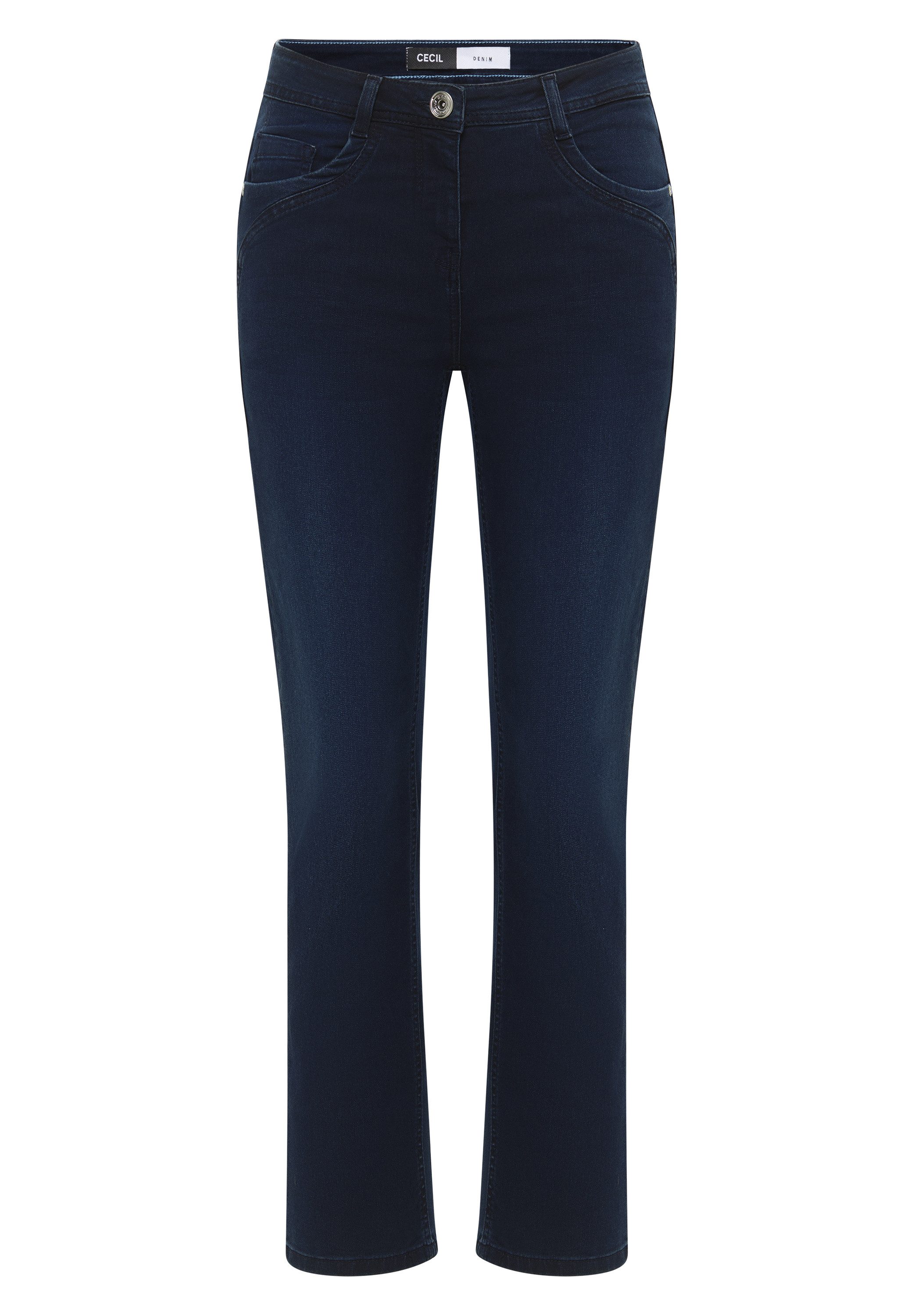 CECIL Slim-fit-Jeans High Waist
