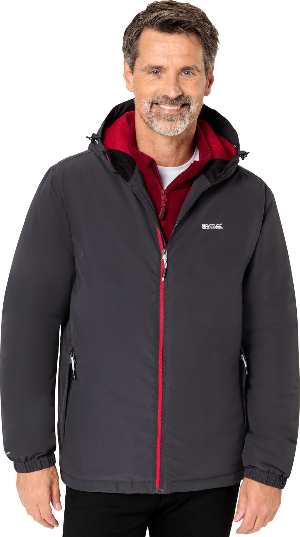 Regatta Allwetterjacke Mesh-Futter und warm wattiert mit Thermoguard – Bild 3 von 5