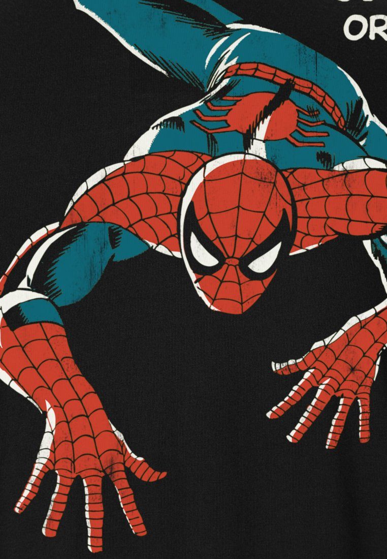 LOGOSHIRT mit - Spider-Man T-Shirt Superhelden-Print Marvel