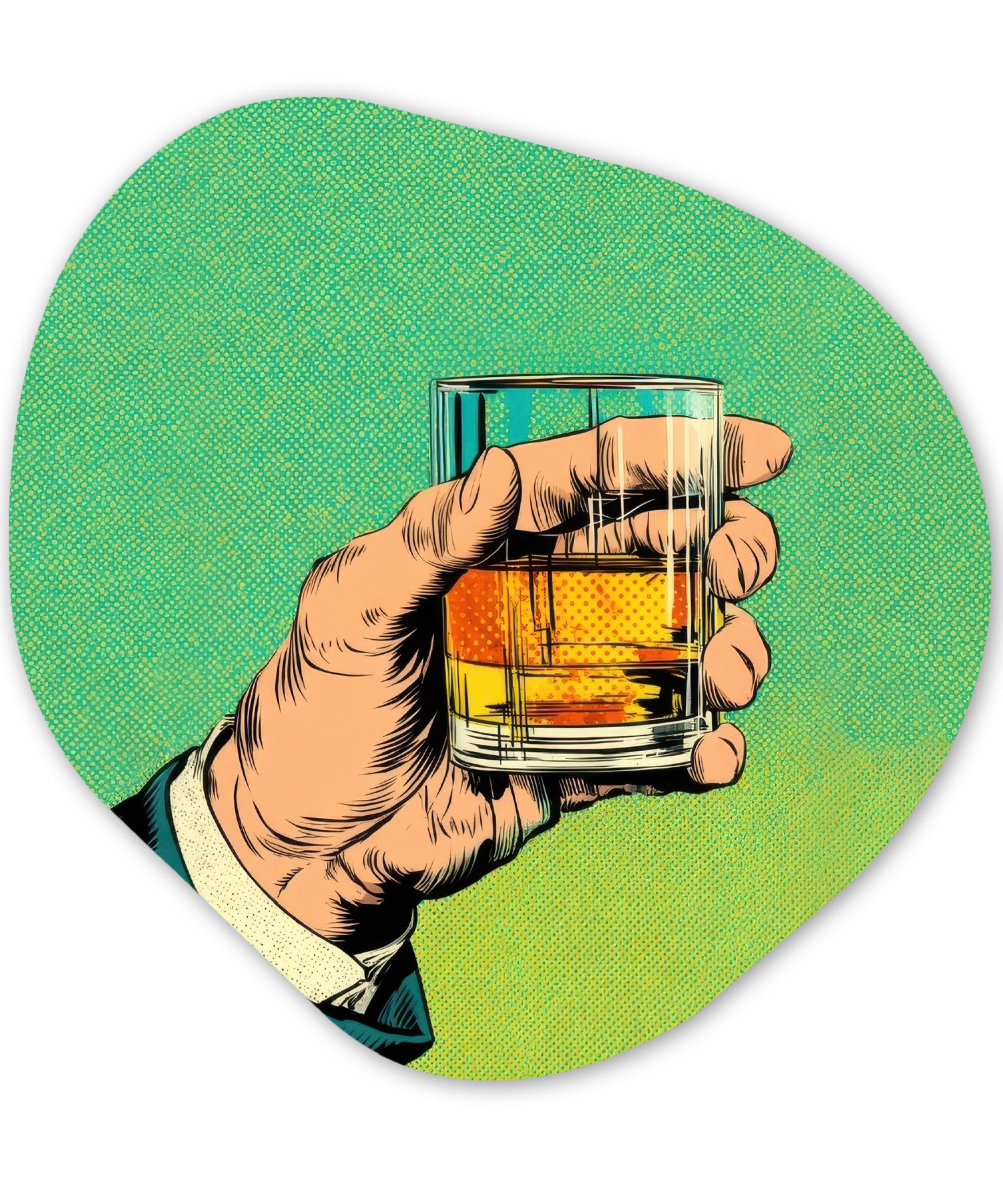 Whisky – Glas – Hand