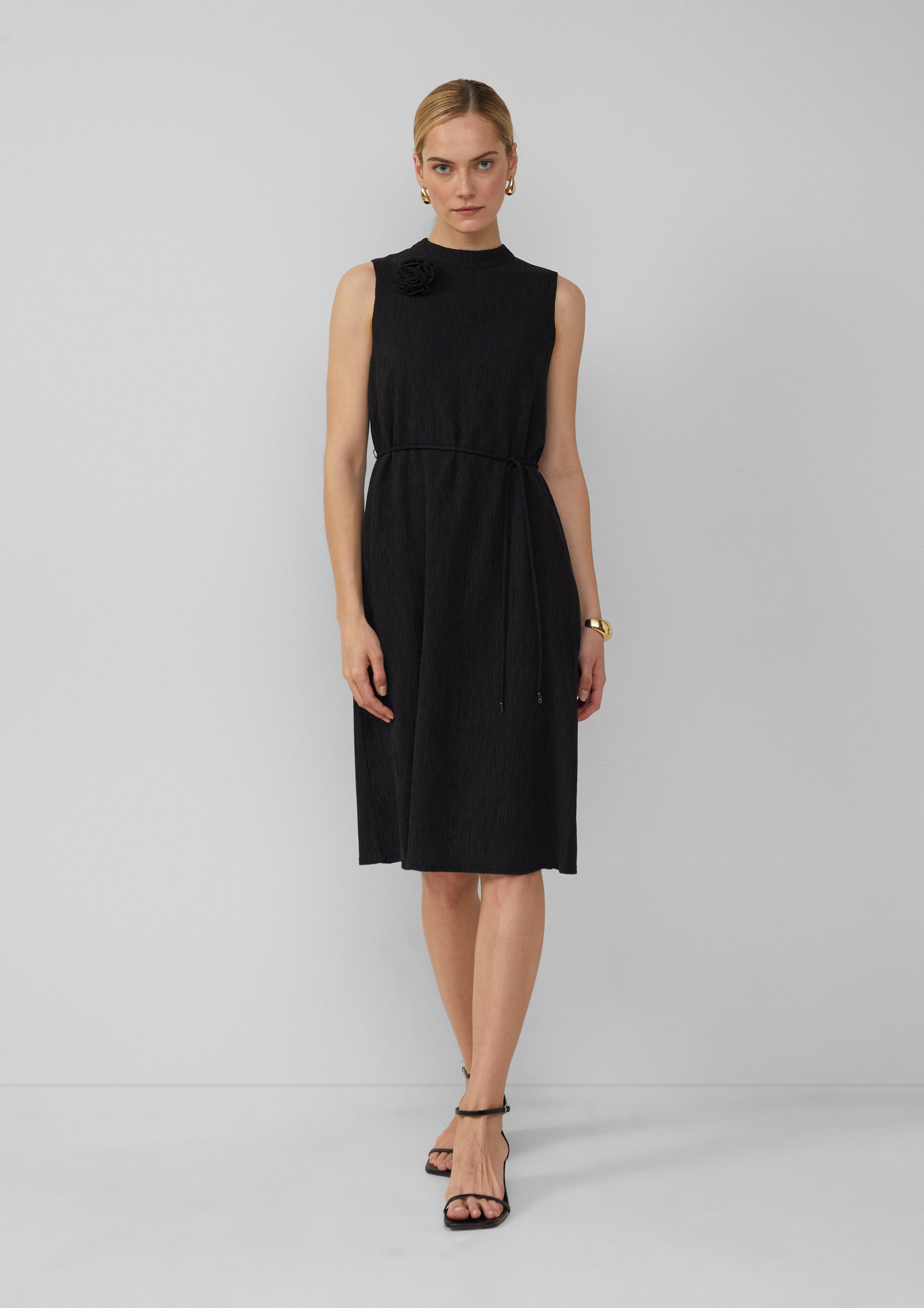 s.Oliver BLACK LABEL Minikleid Ärmelloses Viskosekleid günstig online kaufen