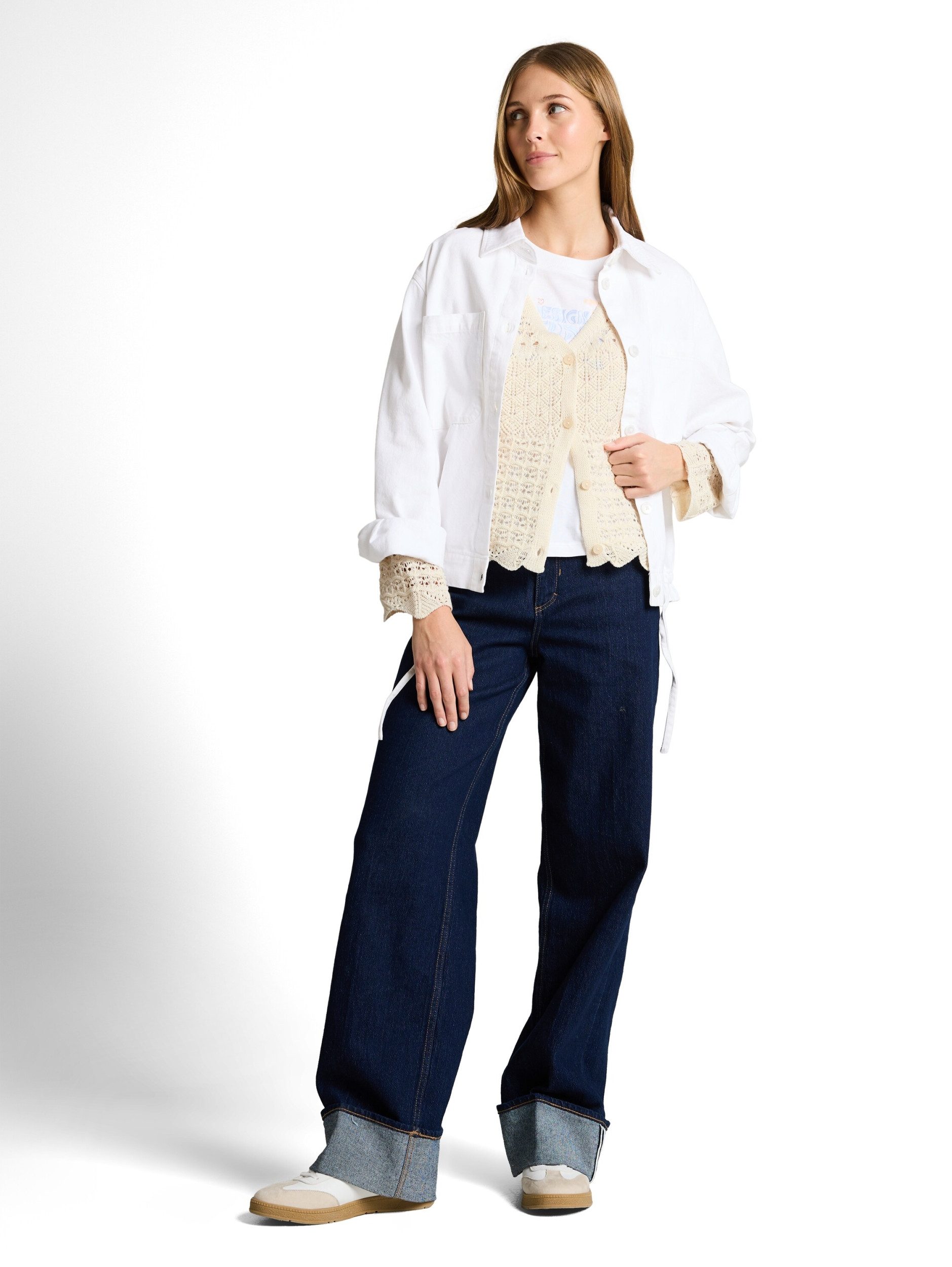 TOM TAILOR Denim Strickpullover knit structured cardigan