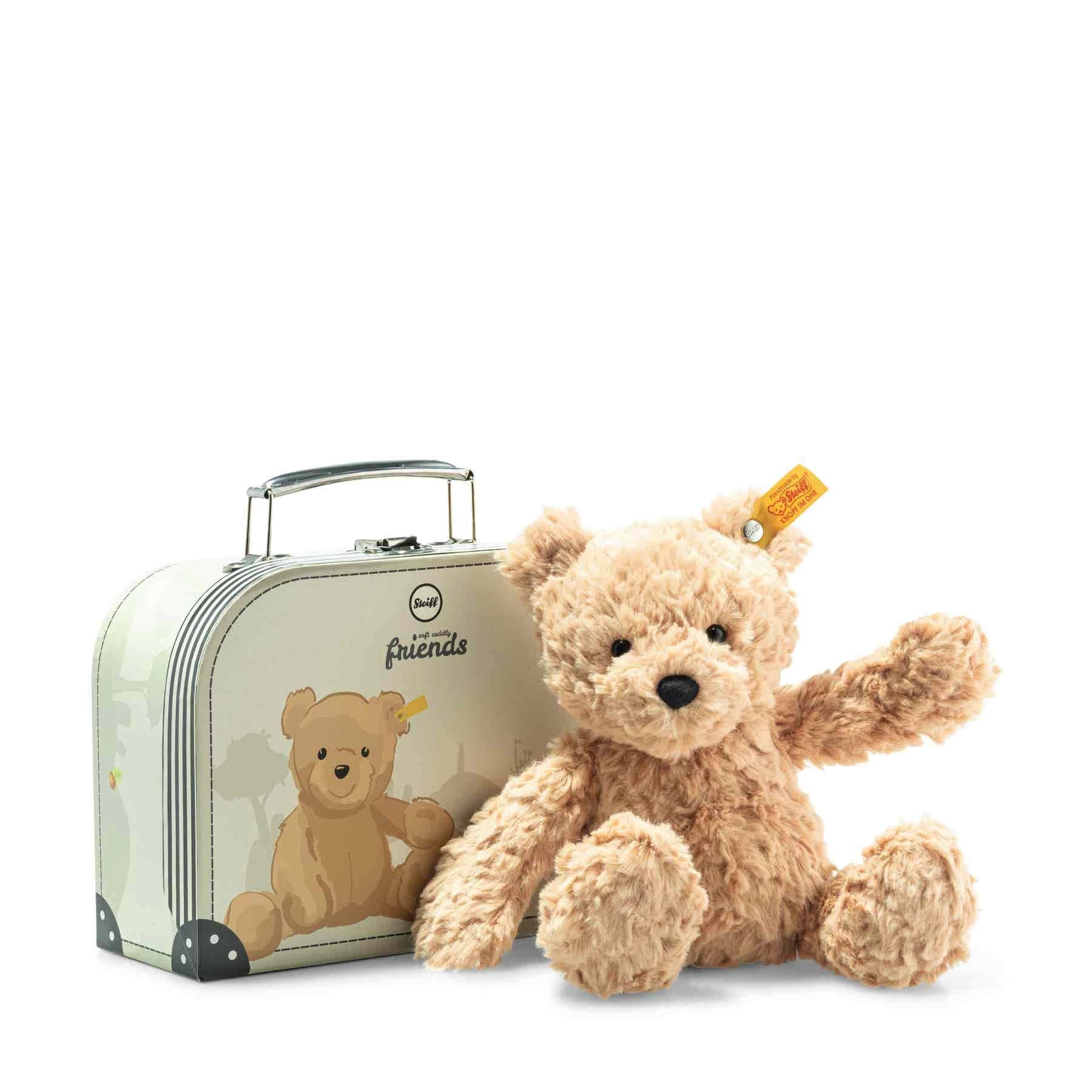 Steiff Kuscheltier Steiff Teddybär Jimmy 25 cm im Koffer 113918 günstig online kaufen