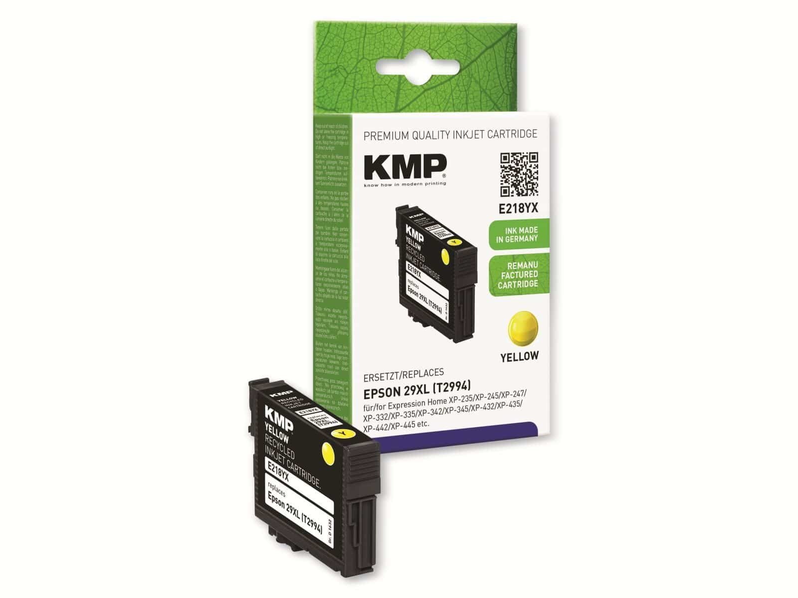 KMP KMP Tintenpatrone E218YX, kompatibel zu Epson 29XL Tintenpatrone