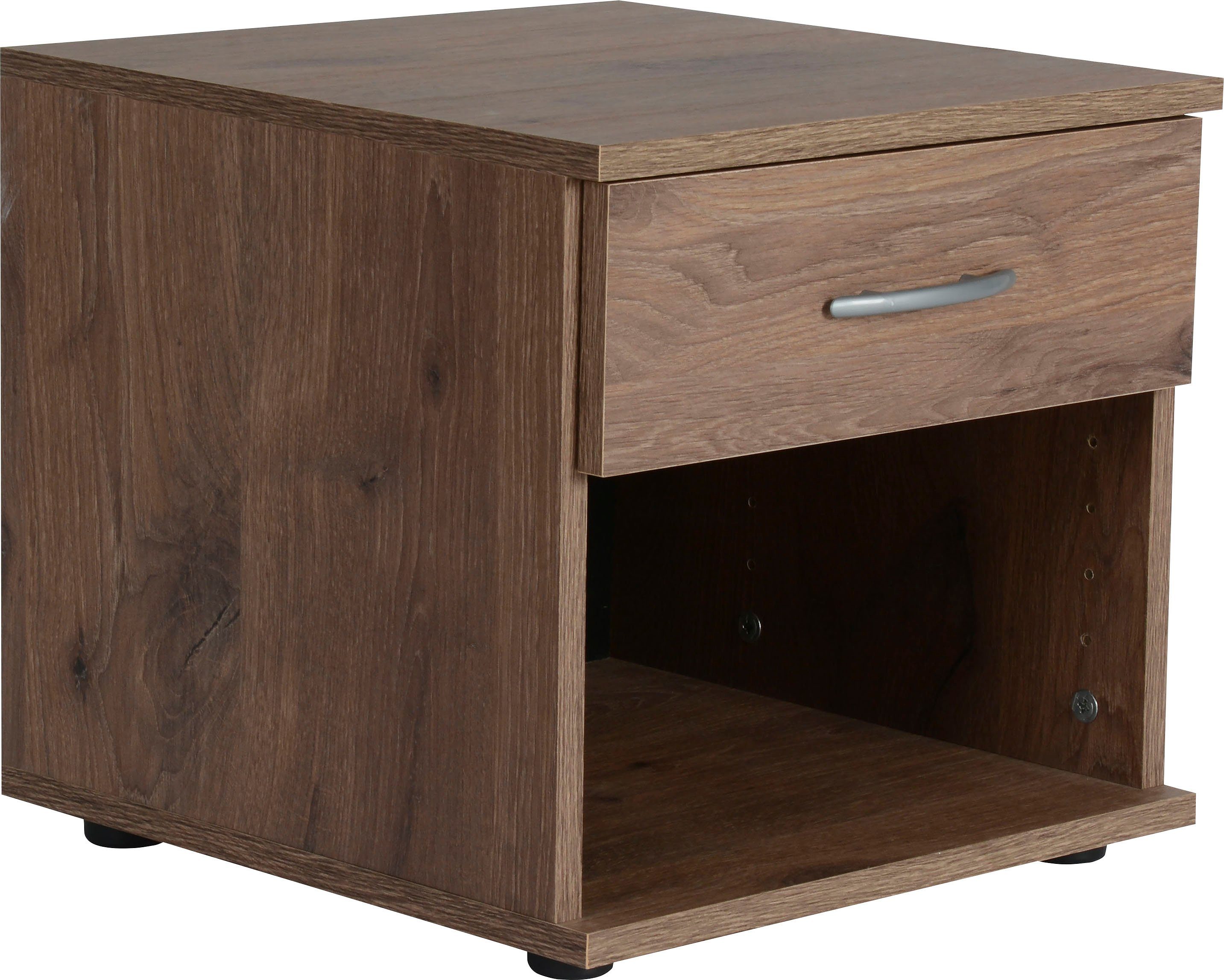 VOGL Möbelfabrik Container Barrie, Bürocontainer, Nachtschrank, mit Schubladen & Füßen (1-St) verschiedene Ausführungen, Höhe 37 cm, Made in Germany