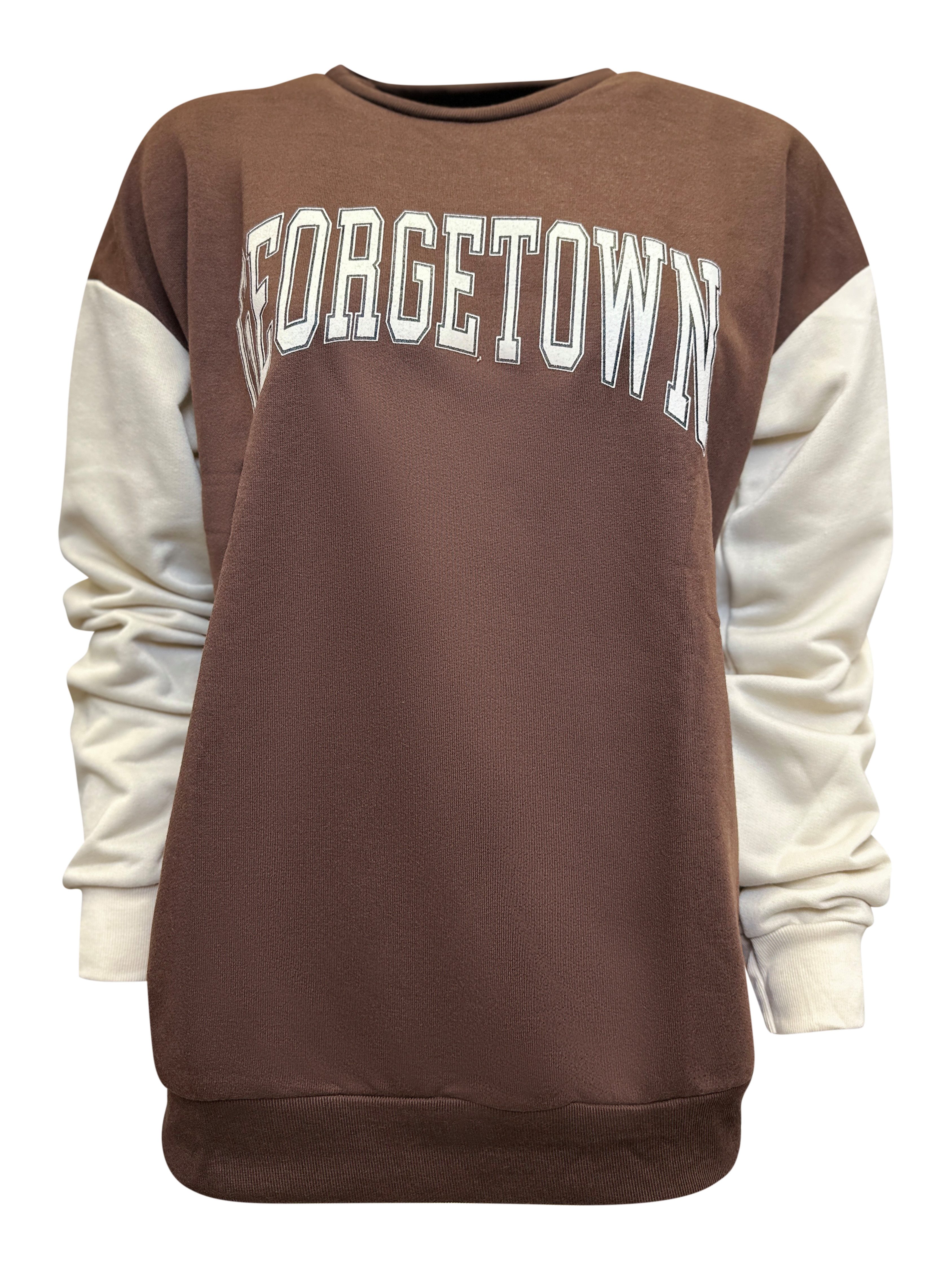 Worldclassca Sweatshirt Worldclassca Damen Sweatshirt GEORGTOWN High School günstig online kaufen