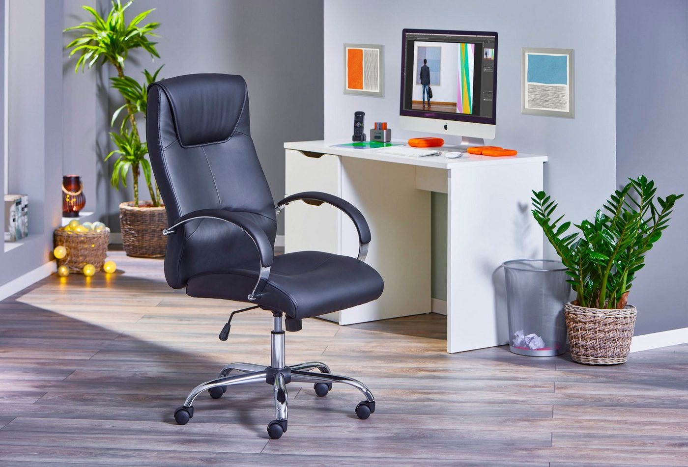 INOSIGN Drehstuhl, mit Kopfstütze, auch für Home office-HomeTrends