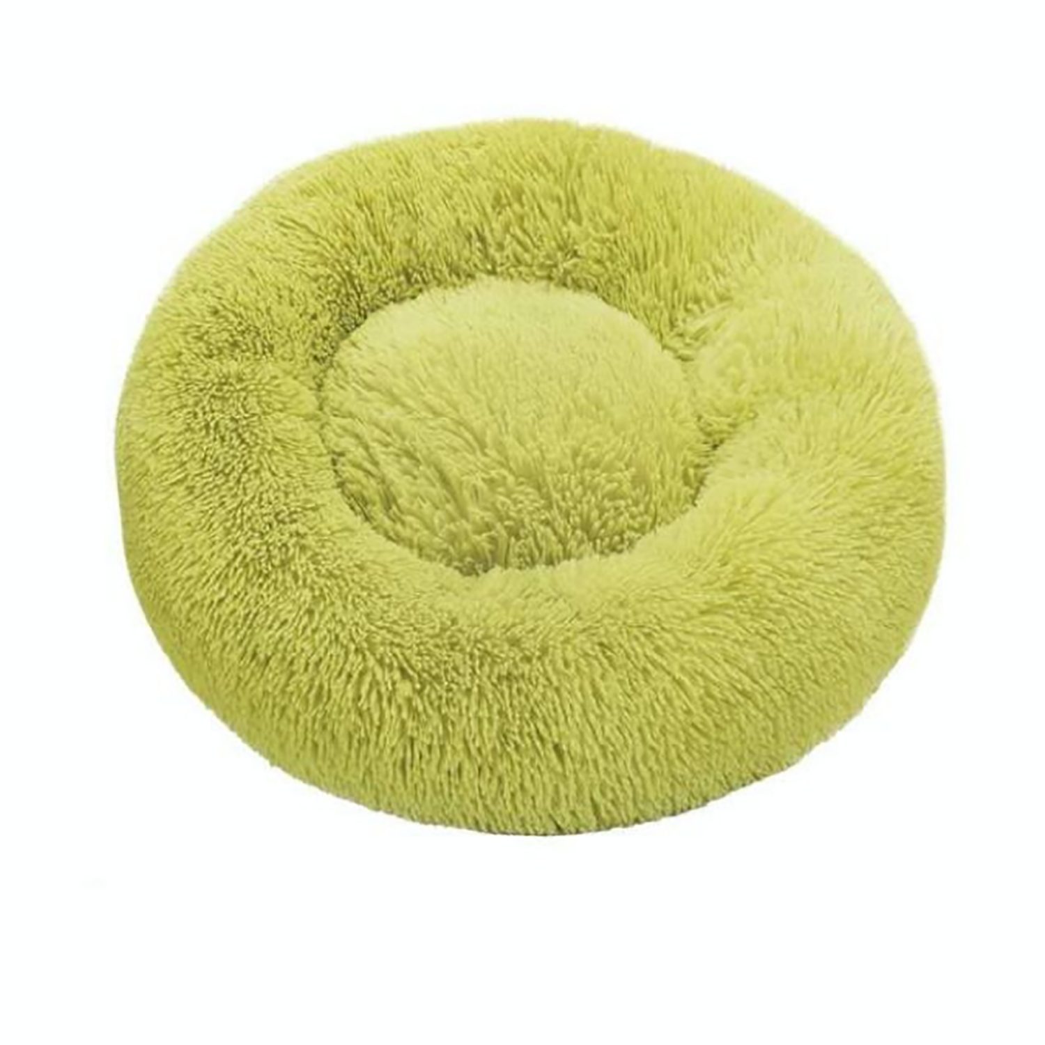 TPFLiving Tierkorb aus Baumwolle - Flauschiges Hundekörbchen / Katzenkörbchen, Plüsch Hundebett Rund - Verschiedene Farben - 60cm - 100cm Durchmesser