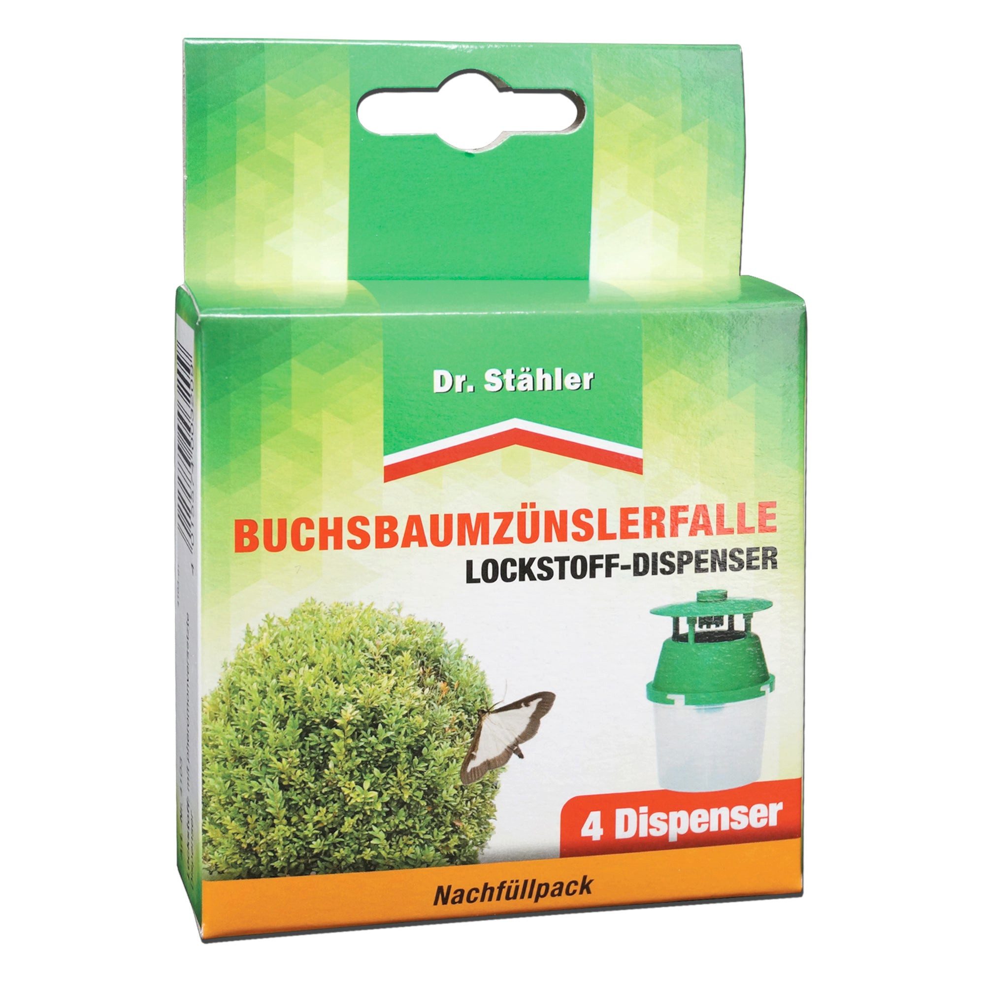 Insektenfalle Nachfüllpack Buchsbaumzünsler-Falle - Einfaches, schnelles Nachfüllen