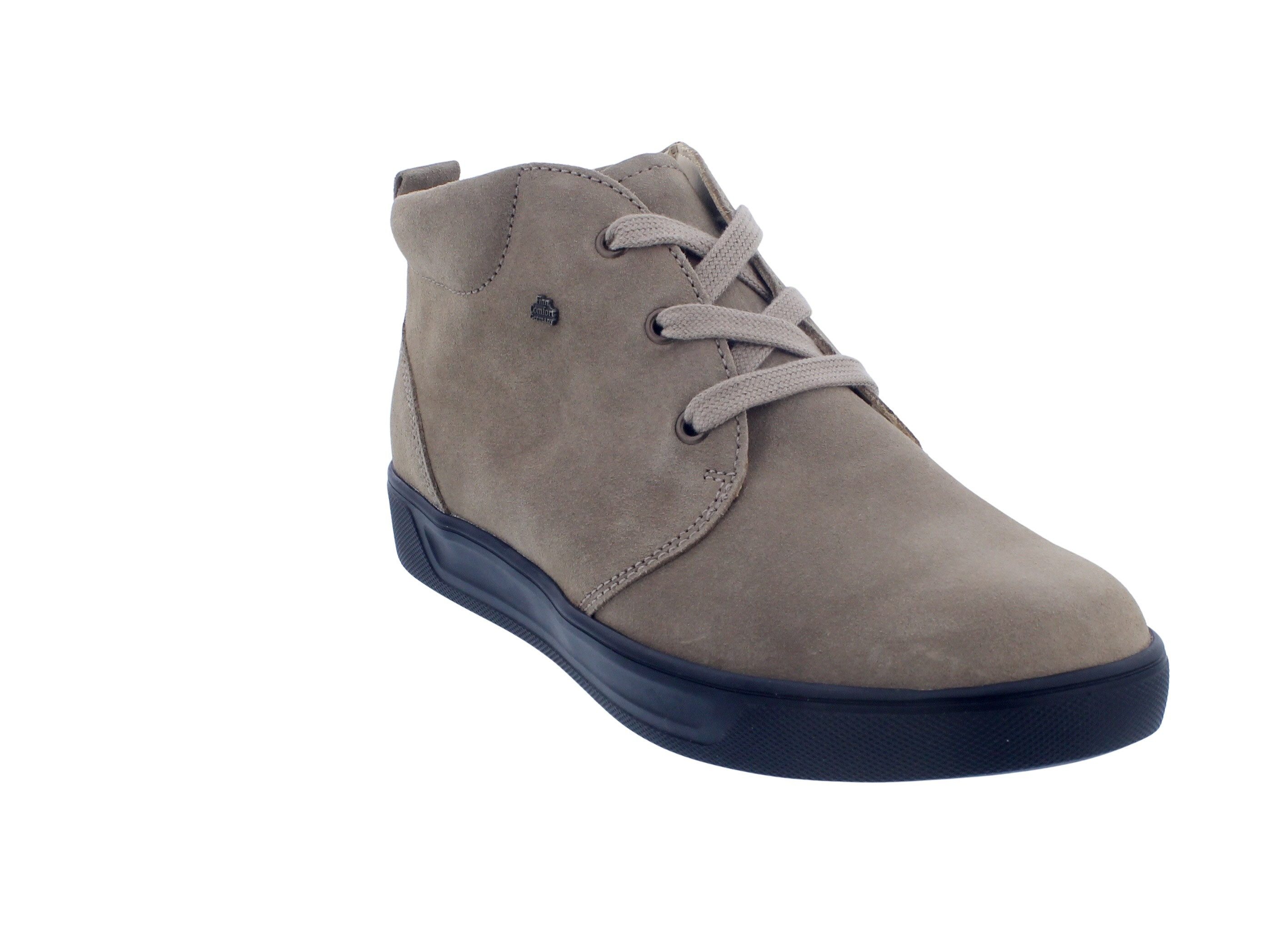 Finn Comfort Finn Comfort Mantua Kurzstiefel 2792-735081, Soft - Nubukleder, Taupe, Schnürstiefel