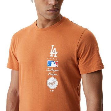 New Era Print-Shirt STACK LOGO MLB Los Angeles Dodgers