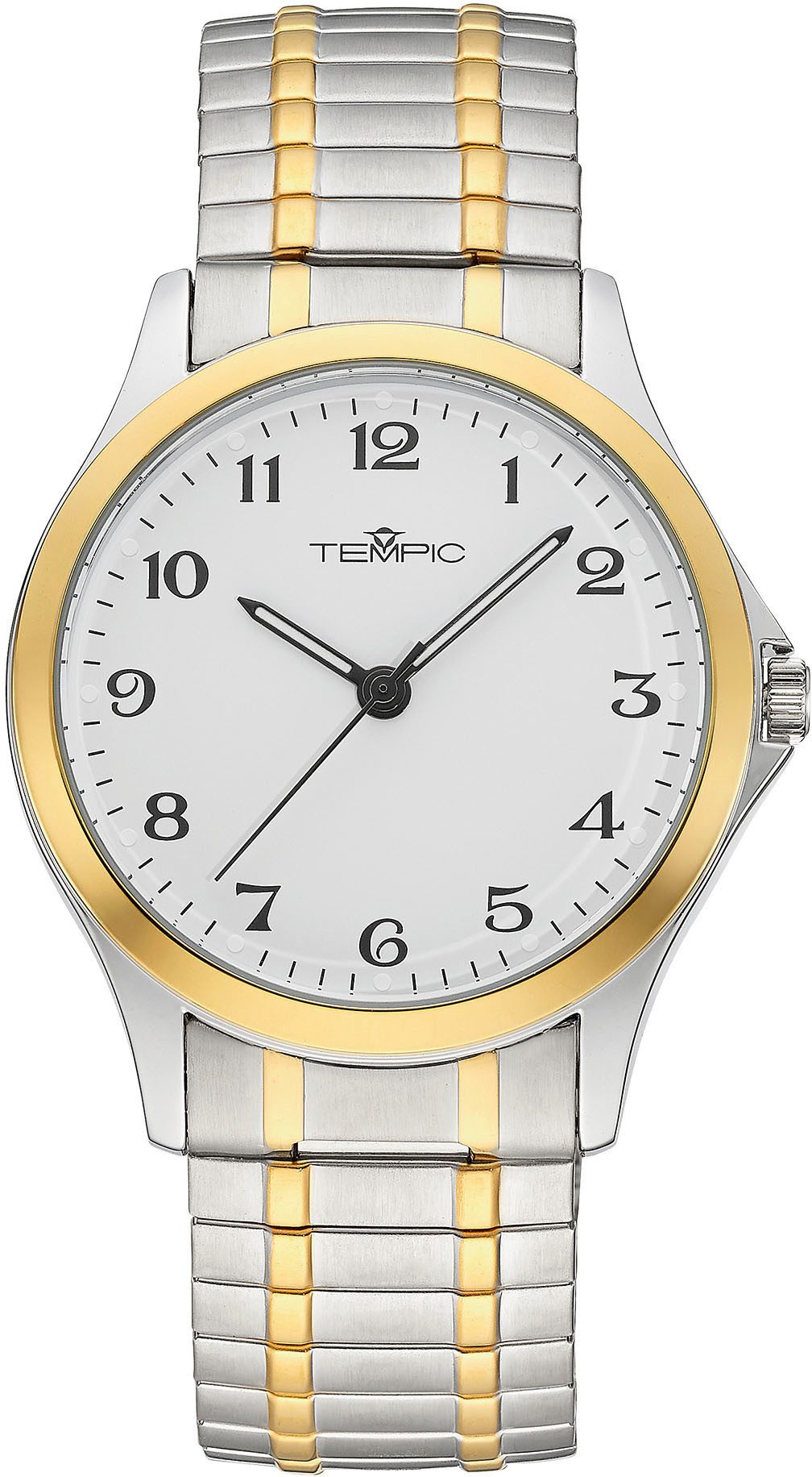 Tempic Quarzuhr, Armbanduhr, Herrenuhr, analog, Flexband, Zugband günstig online kaufen
