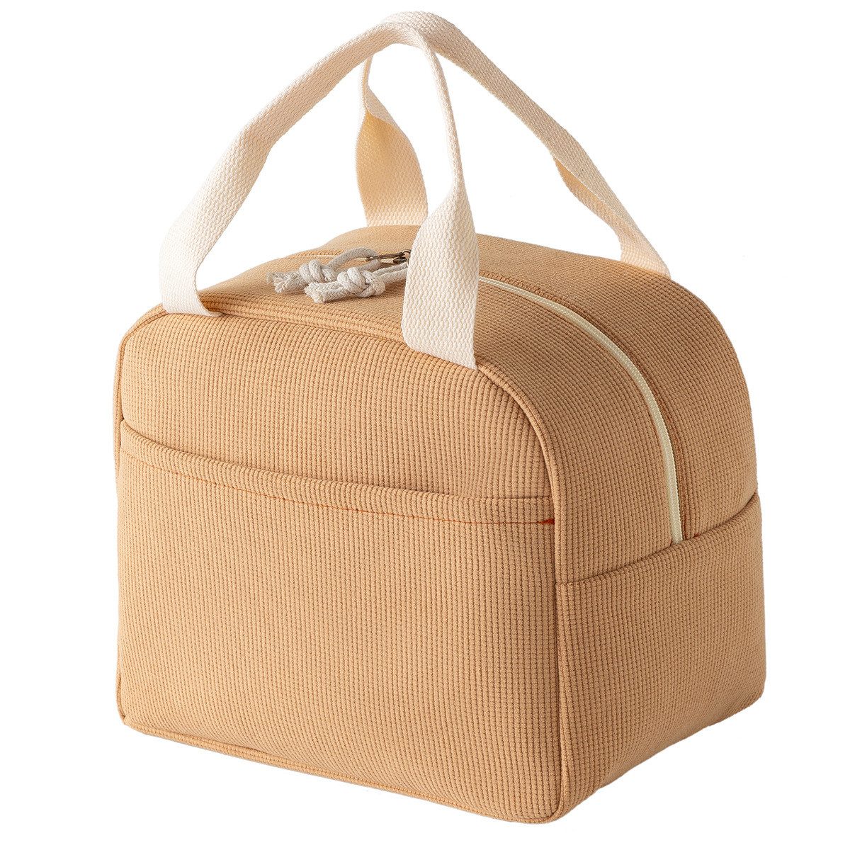 Agger Kühltasche Corduroy-Kühltasche, auslaufsichere isolierte Lunchtasche, geeignet für Reisen, Arbeit und Picknicks
