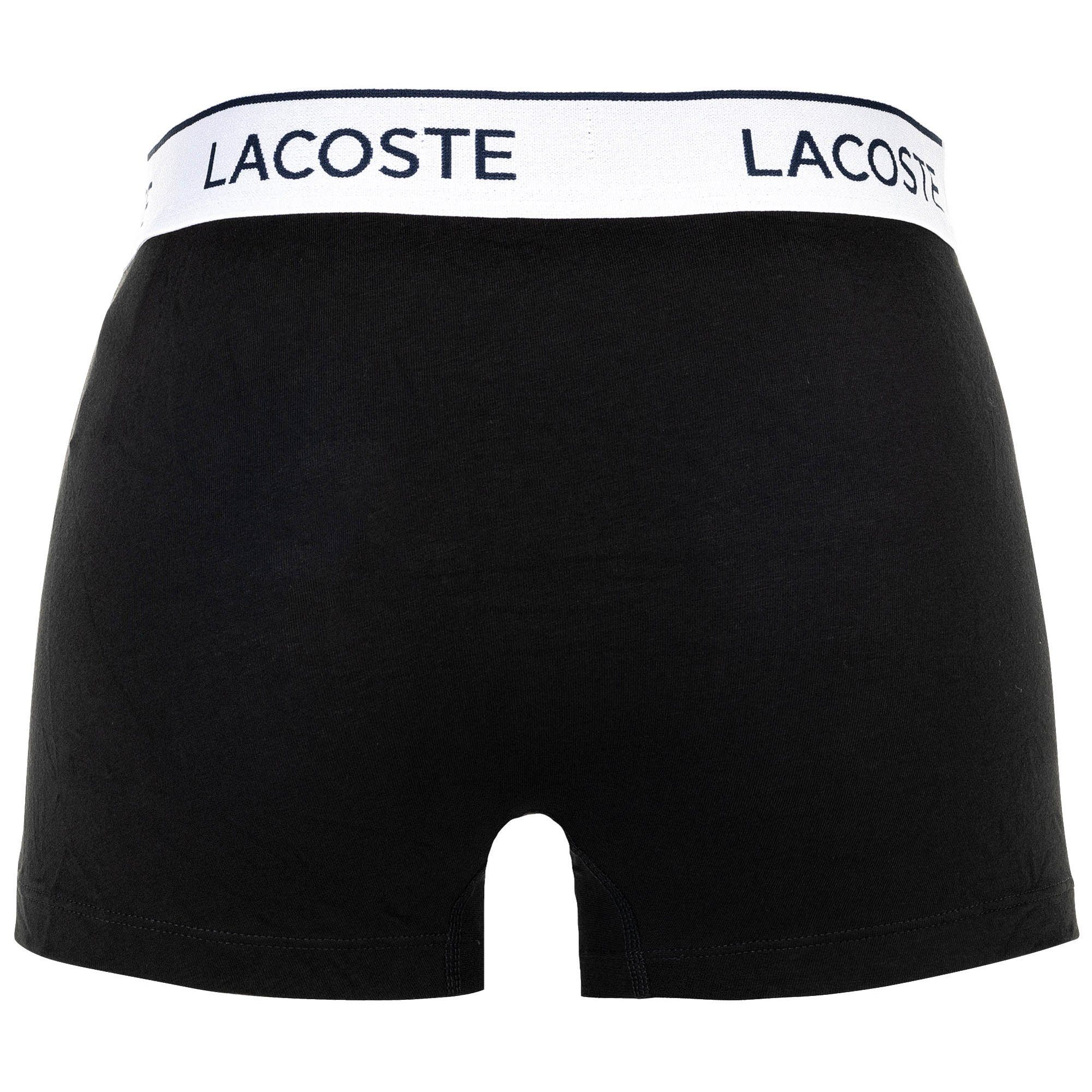 Lacoste Boxer Herren Boxershort 3er Pack Baumwolle (Packung, 3er Pack)