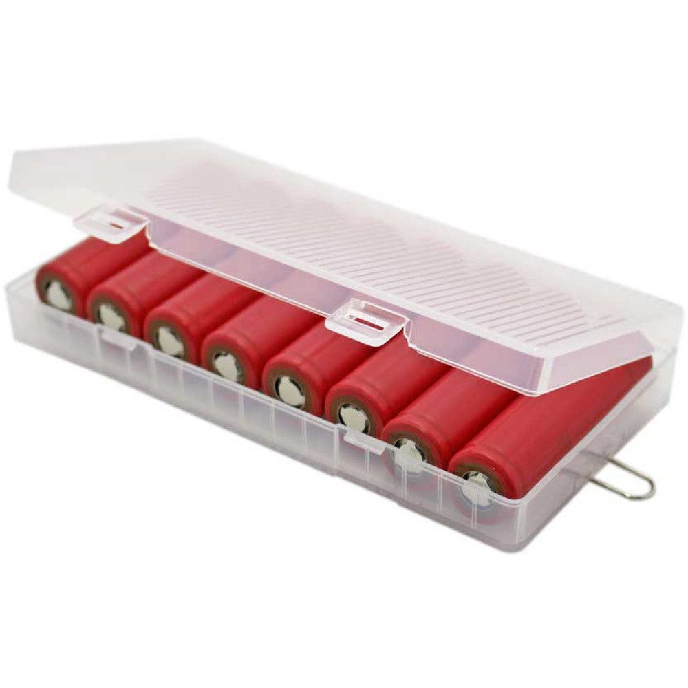 Soshine SBC-024 Batteriebox 8x 18650 (L x B x H) 156 x 78 x 25 mm Batterie
