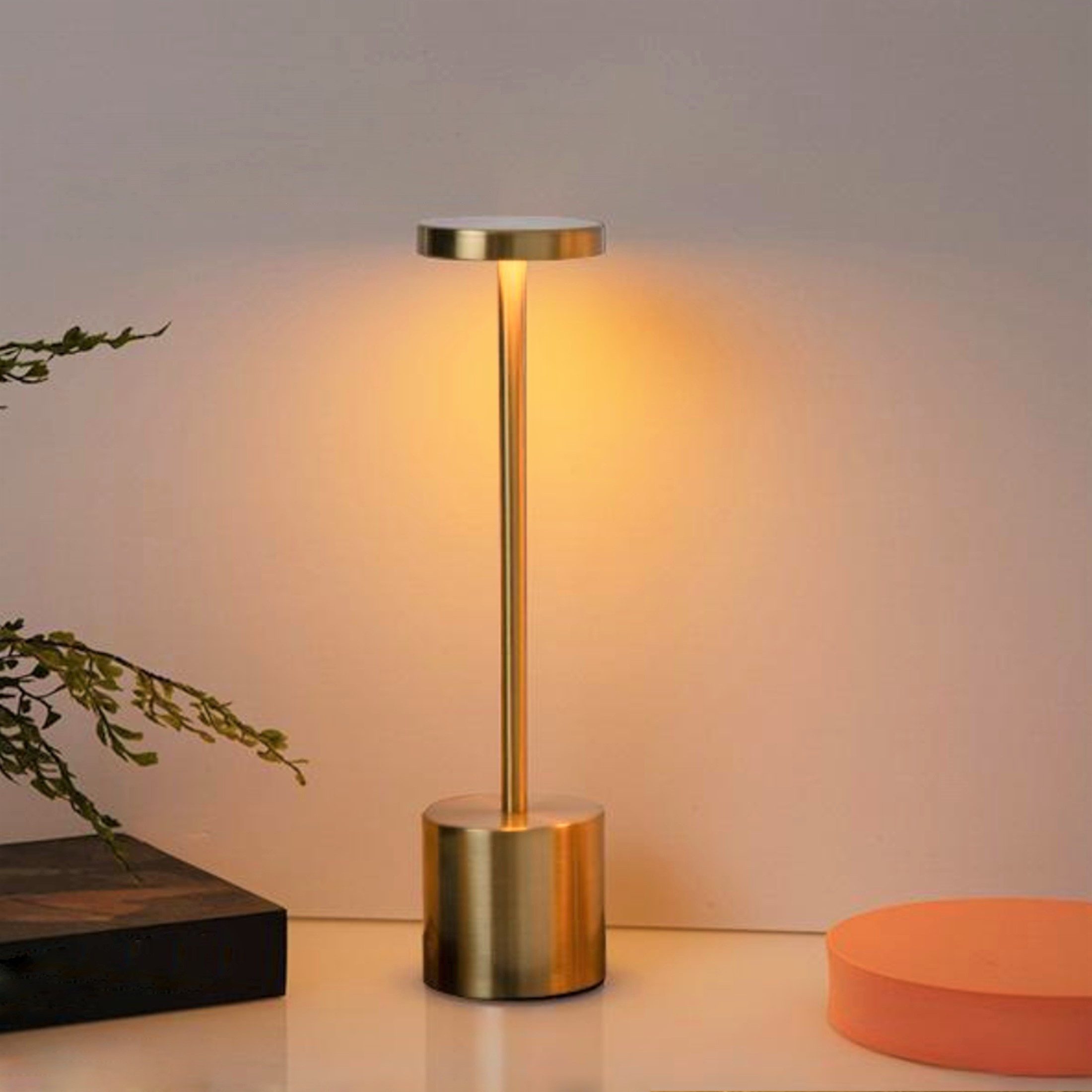 YINDN LED Tischleuchte Tischlampe, Stufenlos Dimmbar günstig online kaufen