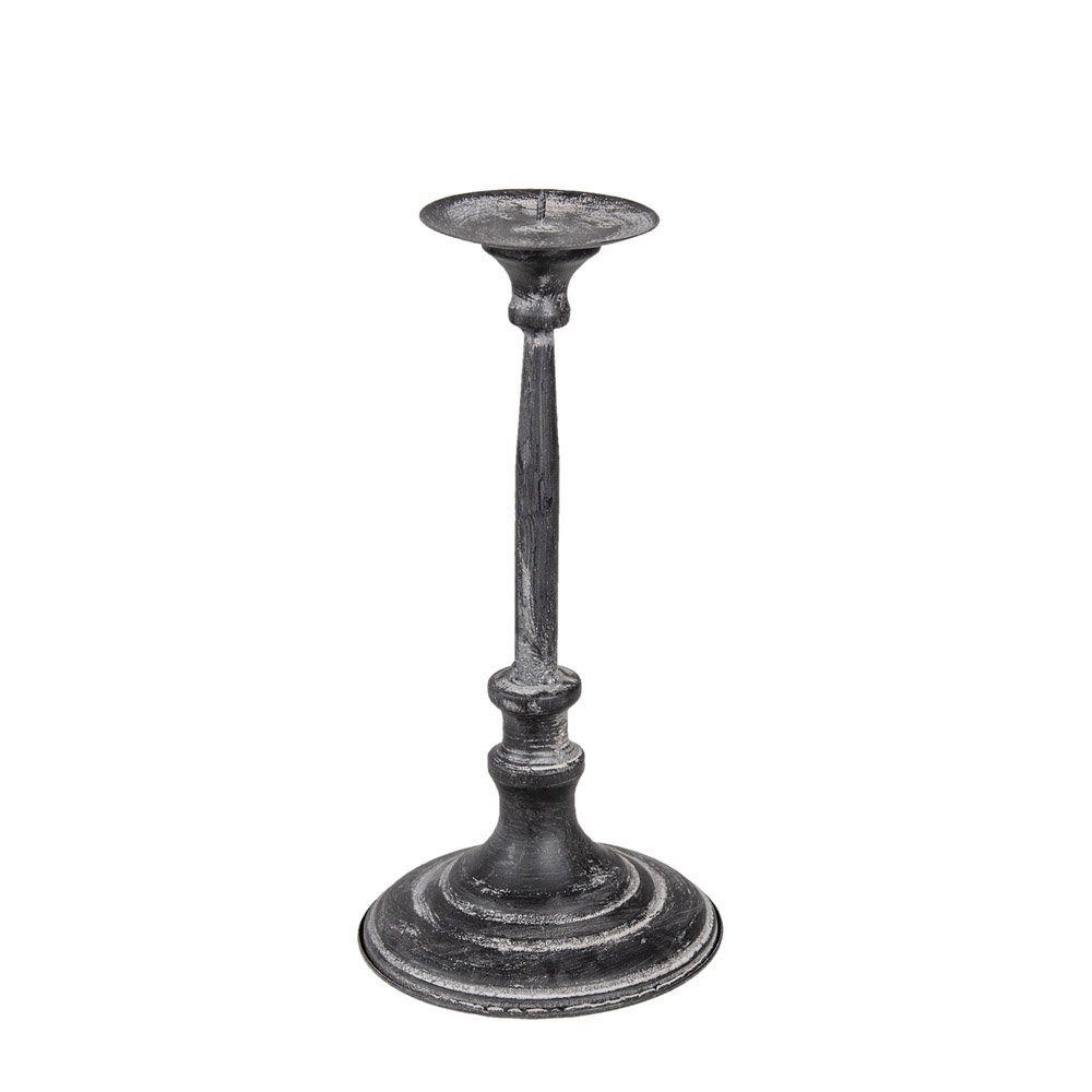Kerzenhalter Kerzenständer & Eef Clayre Eisen für aus schwarz antik Stumpenkerzen H30cm SVART Kerzenständer