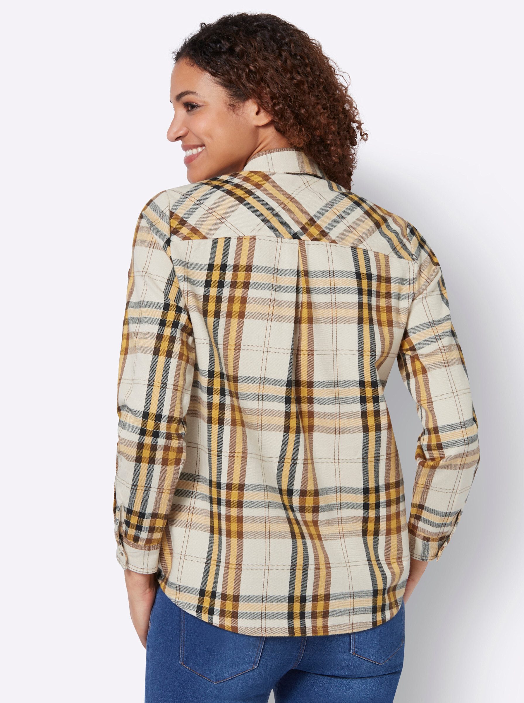 Witt Klassische Bluse Flanellbluse . günstig online kaufen