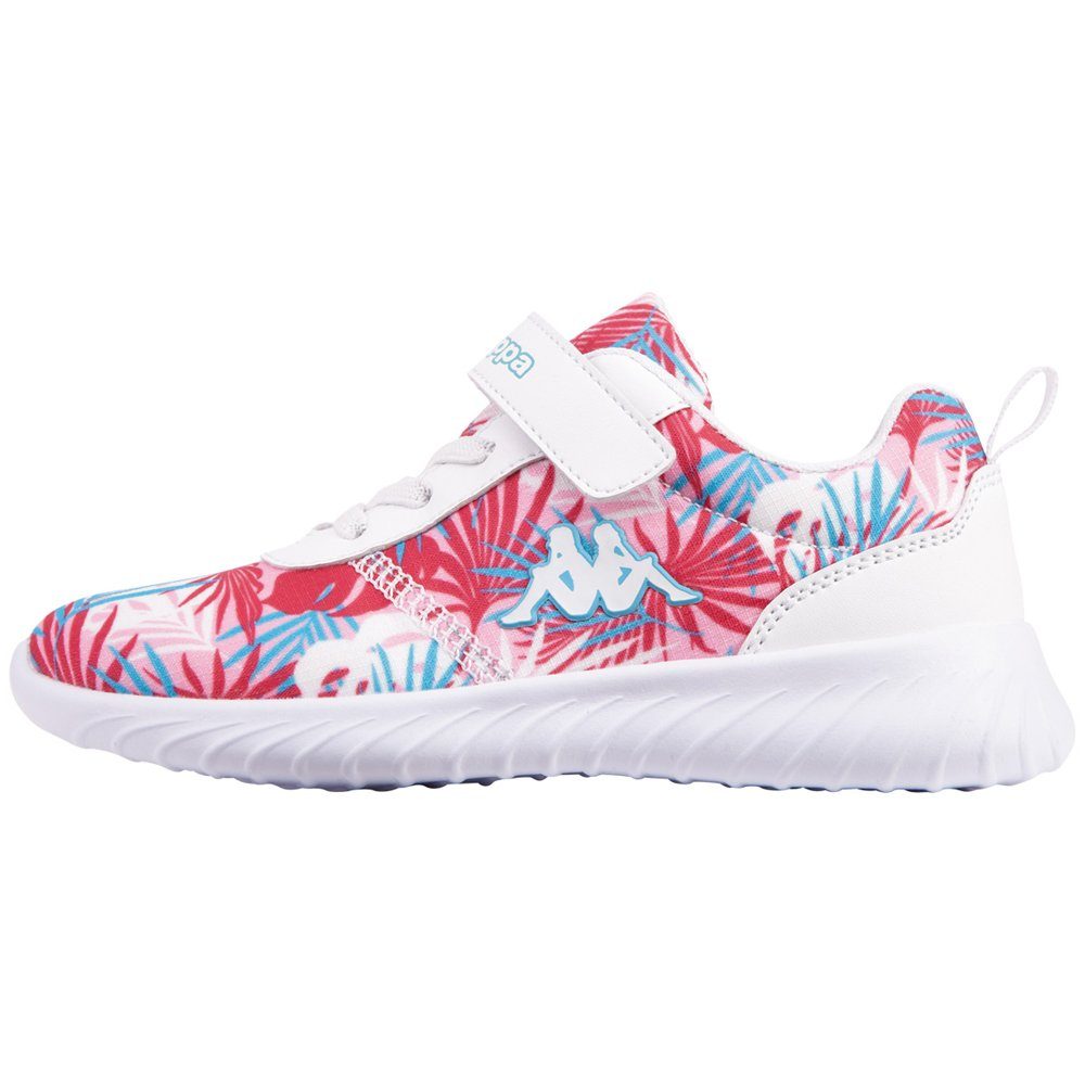 - Kappa in Passform kinderfußgerechter Sneaker white-pink