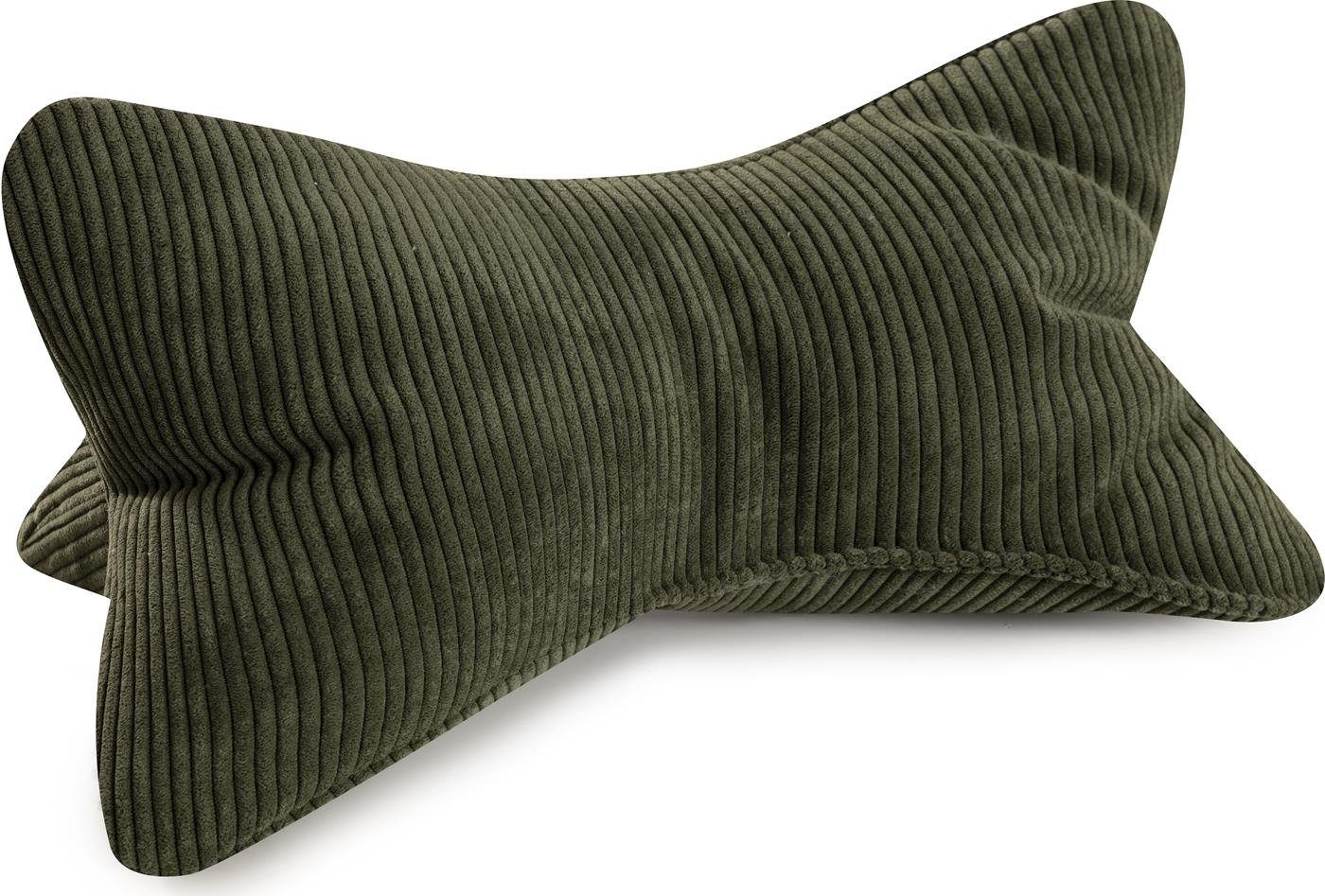 Magma Heimtex Kopfkissen Leseknochen Inga ergonomische Form, Füllung: Polye günstig online kaufen