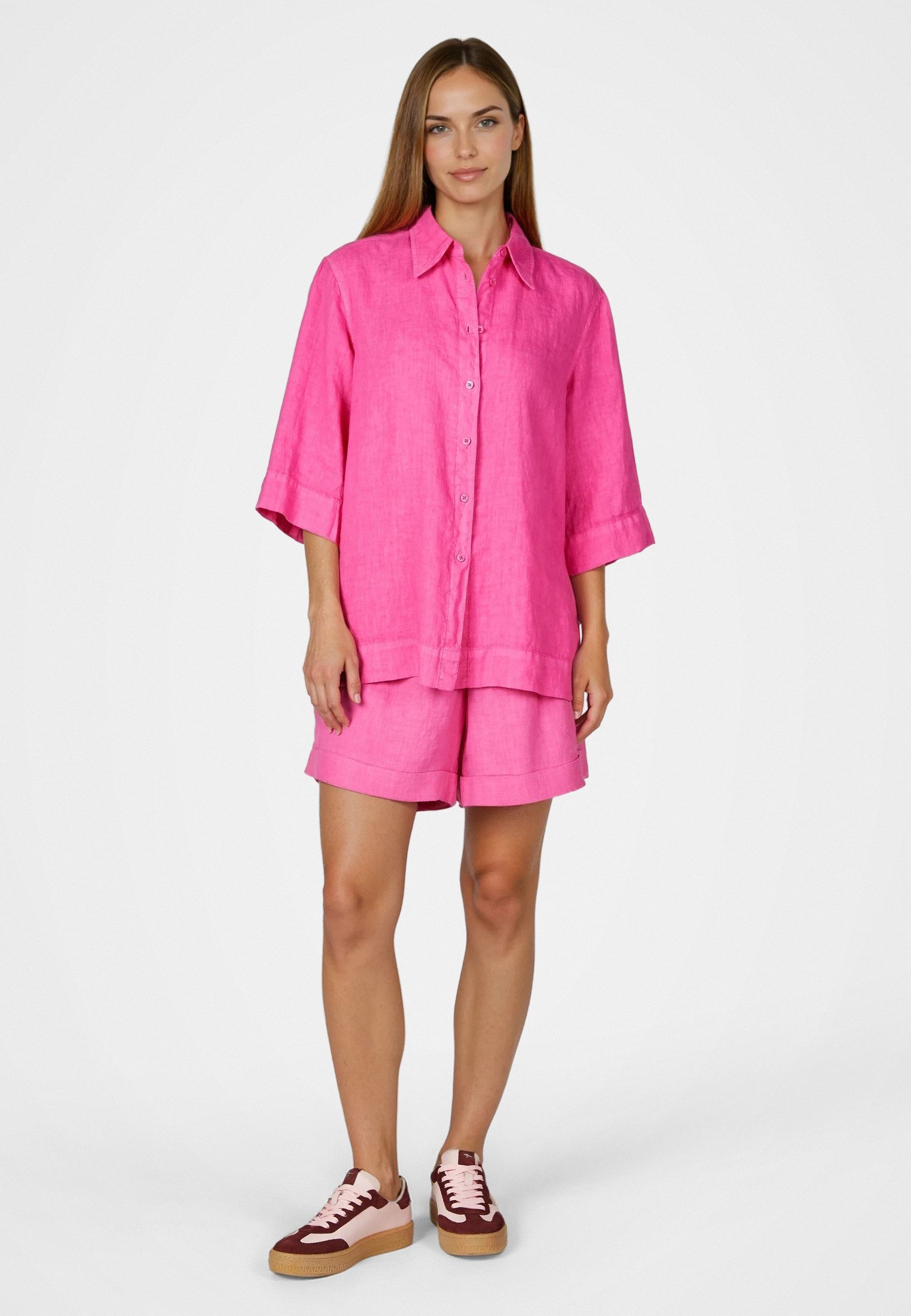 MARC AUREL Shorts aus Leinen