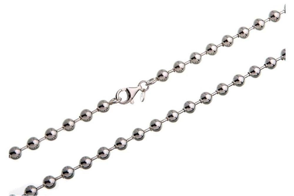 Silberkettenstore Silberkette Kugelkette 6mm - echt 925 Silber, Länge wählbar von 40-100cm