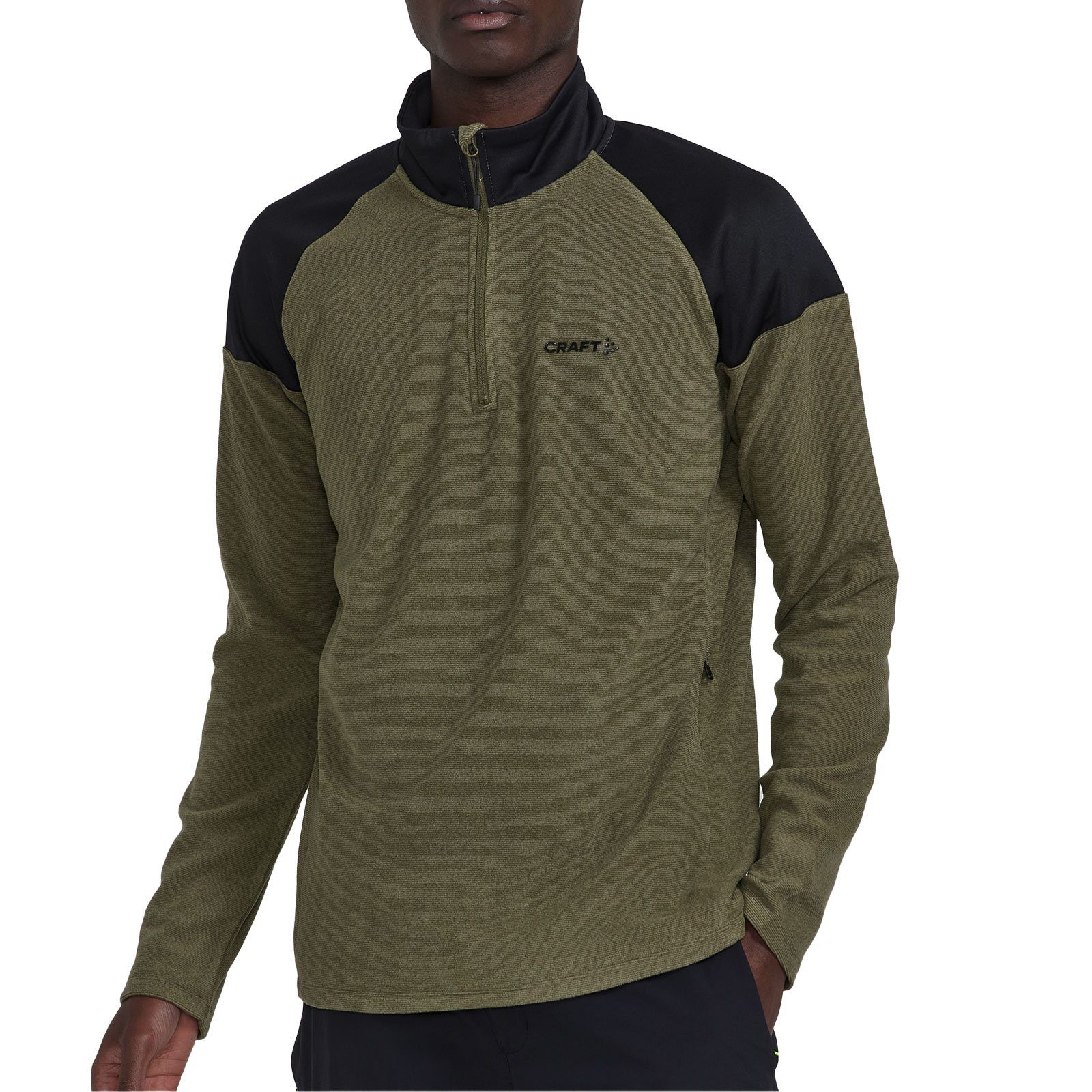 Stehkragenpullover Core Thermal Craft Edge Halfzip 664000 rift mit Midlayer