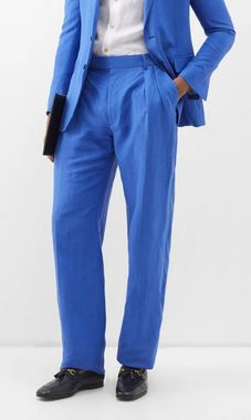 Ralph Lauren Loungehose RALPH LAUREN PURPLE LABEL Tussah Silk Linen Glenn Suit Trousers Hose P