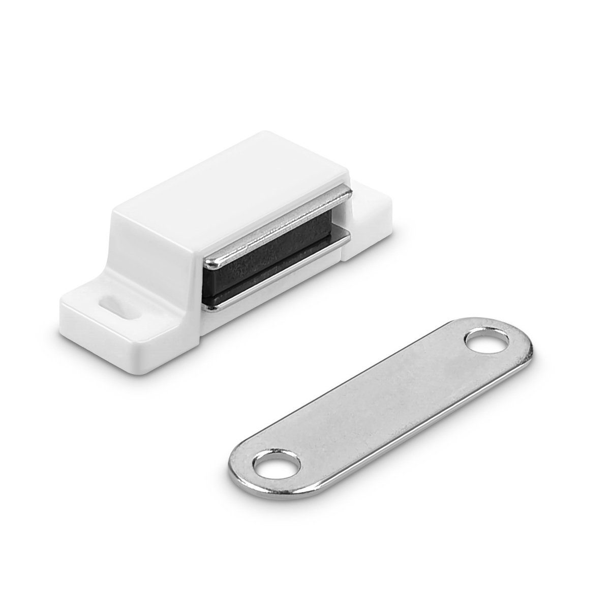 Magnethalter 10x Schrank Magnet Magnetschnäpper - Haltekraft 14kg