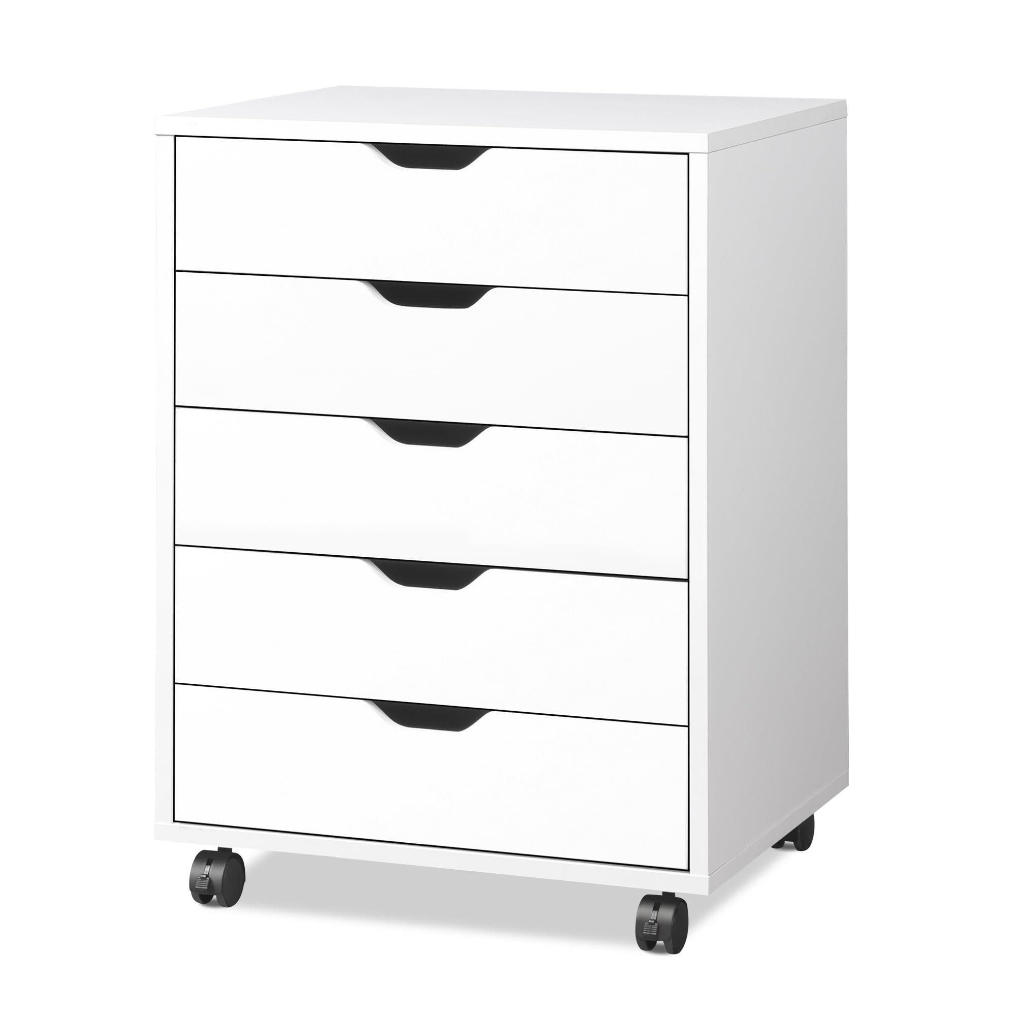 DEVAISE Aktenschrank Rollcontainer mit 5 Schubladen günstig online kaufen