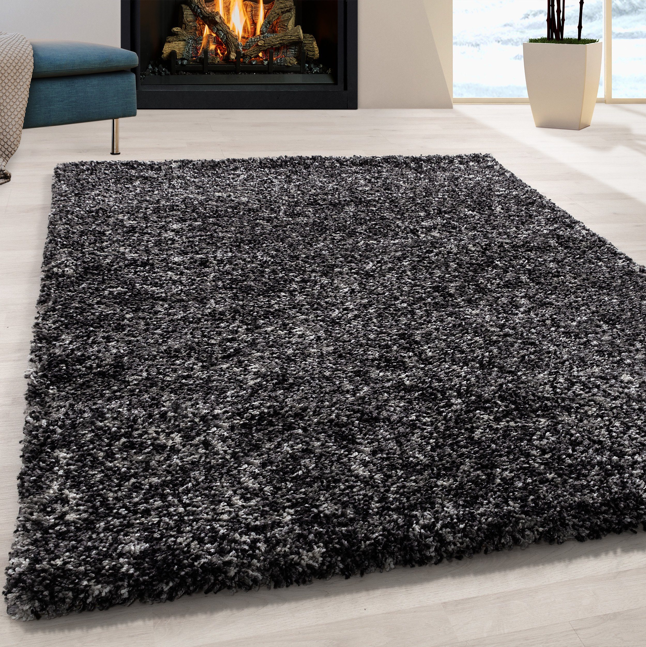 Teppium Teppich Meliert Design, Rechteckig, Höhe: günstig online kaufen