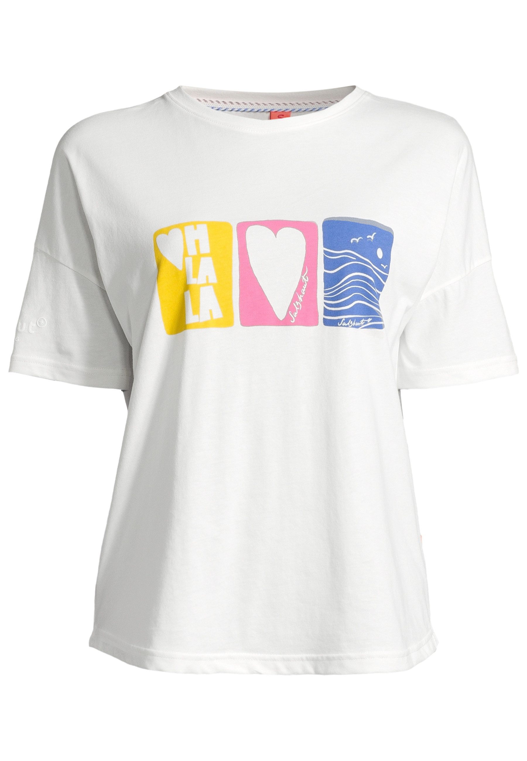 salzhaut T-Shirt ORSLÄNGS Damen Oversized Endlich wieder Sommer! bequemes T günstig online kaufen