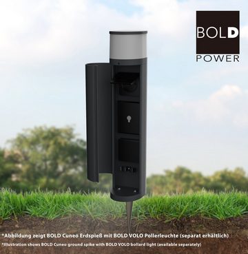Die Bold GmbH Gartensteckdose Cuneo, Erdspieß für Stromsäulen von BOLD und anderen Marken