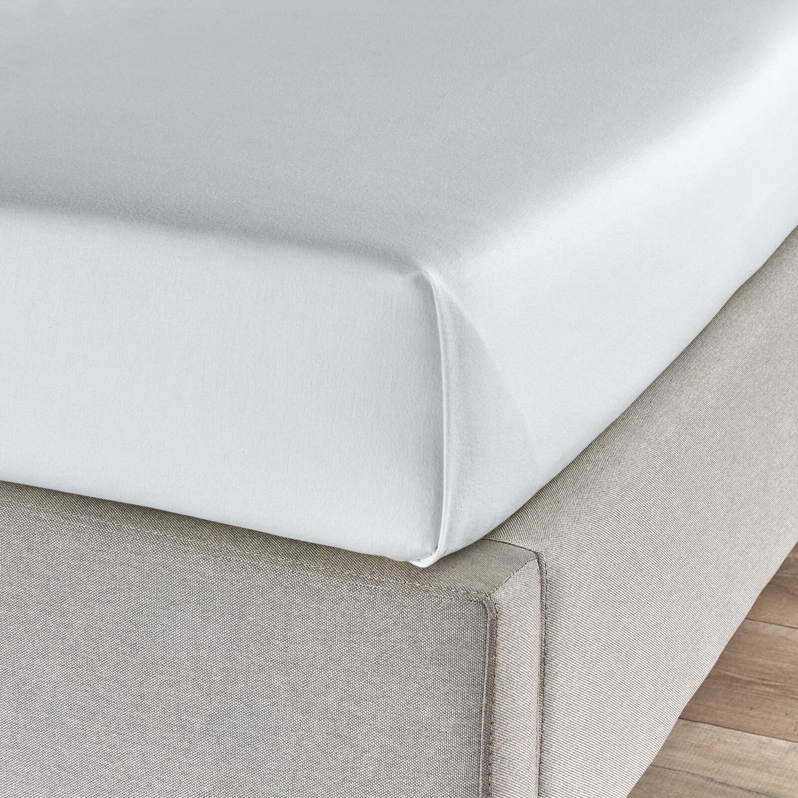 TRAUMSCHLAF Betttuch Feinbiber Haustuch Bettlaken, Biber, Gummizug: ohne Spanngummi, (1 Stück), warmes weiches Laken