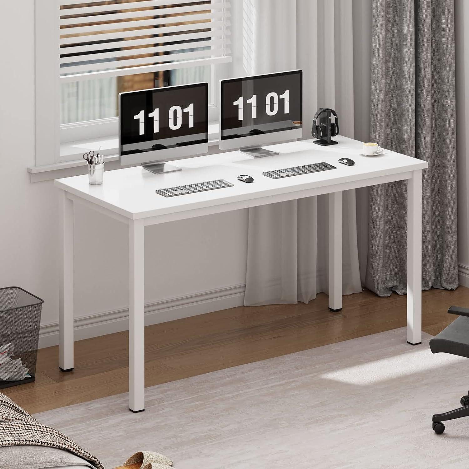 LuxusKollektion Computertisch Schreibtisch Computertisch 100x60x75 cm Büro Workstation Home Office (1-St)