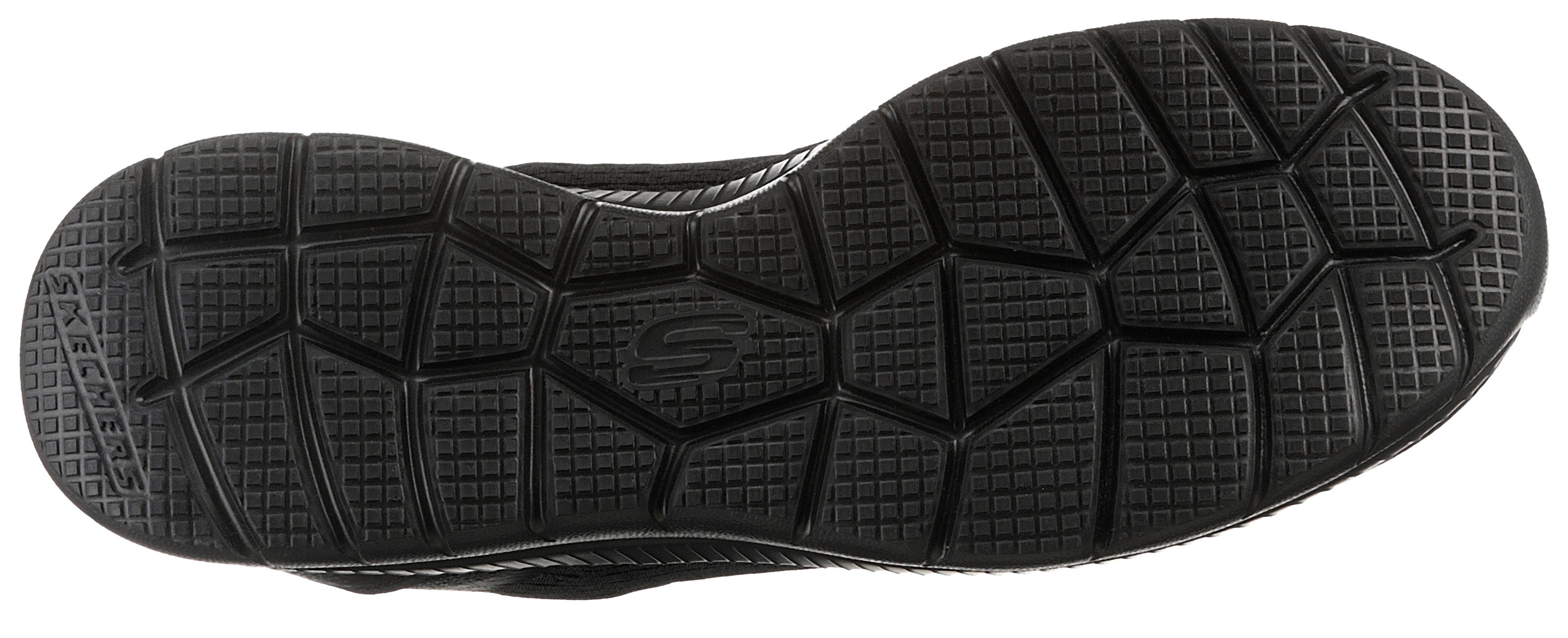 Skechers BOUNTIFUL-QUICK PATH Sneaker Trainingsschuh, Freizeitschuh, Schnürschuh mit Memory Foam