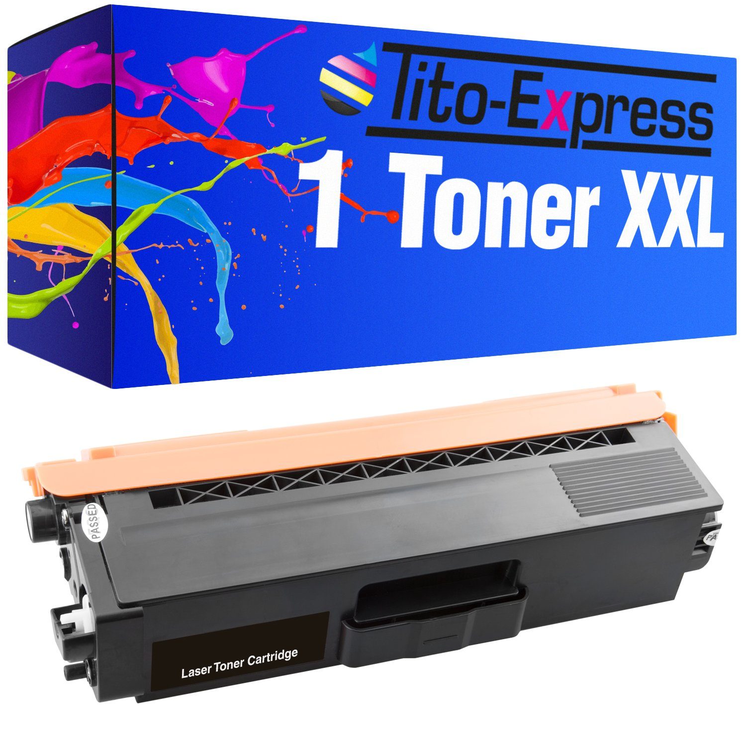 Tito-Express Tonerpatrone ersetzt Brother TN-325 Brother TN 325 BrotherTN325, (1x Black), für HL-4140CN DCP-9055CDN DCP-9270 HL-4150 HL-4570 MFC-9460CDW