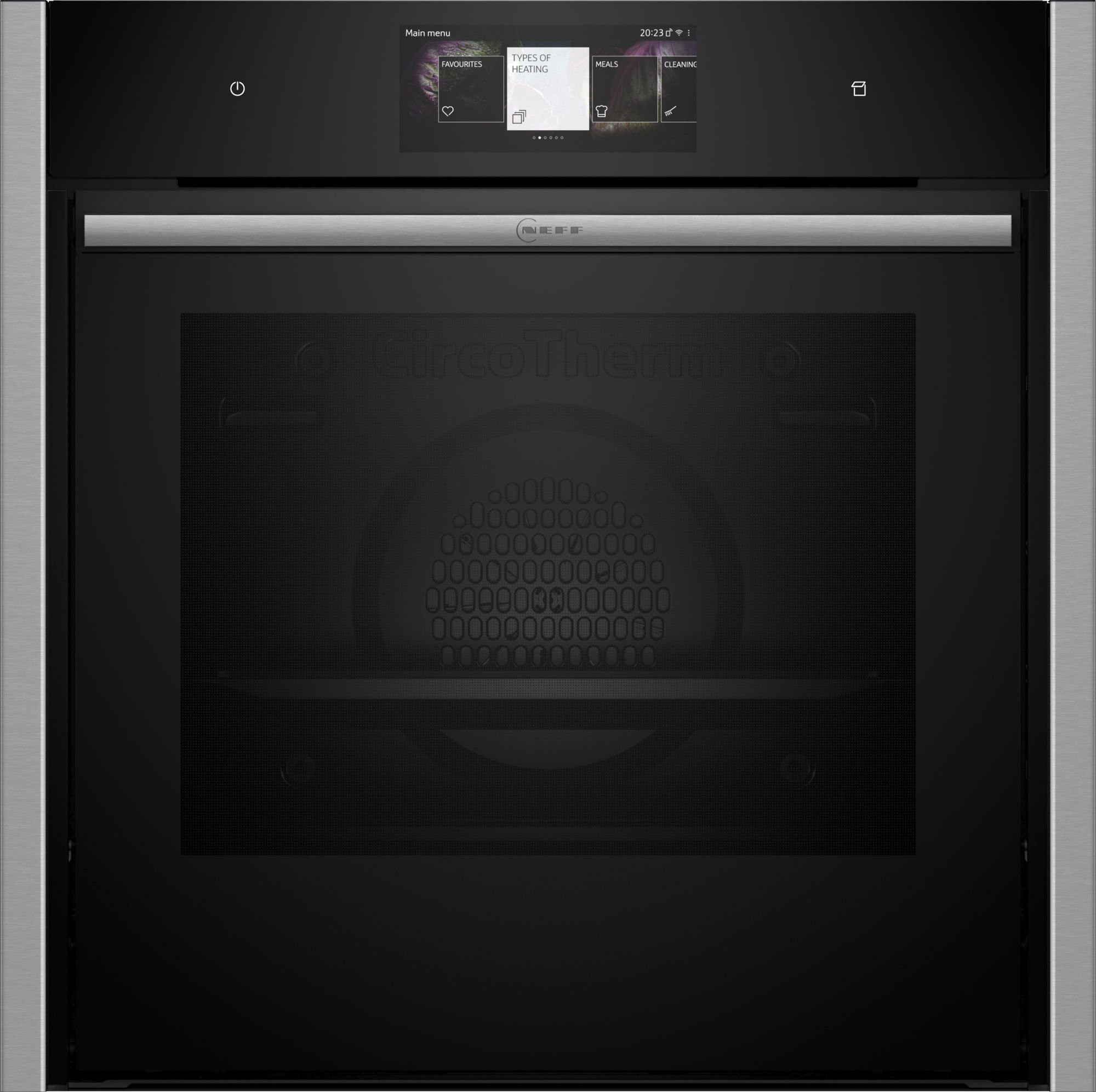 NEFF Dampfbackofen N 90 B64FT33N0 Einbau-Dampfbackofen Edelstahl, EEK: A+, mit Teleskopauszug nachrüstbar